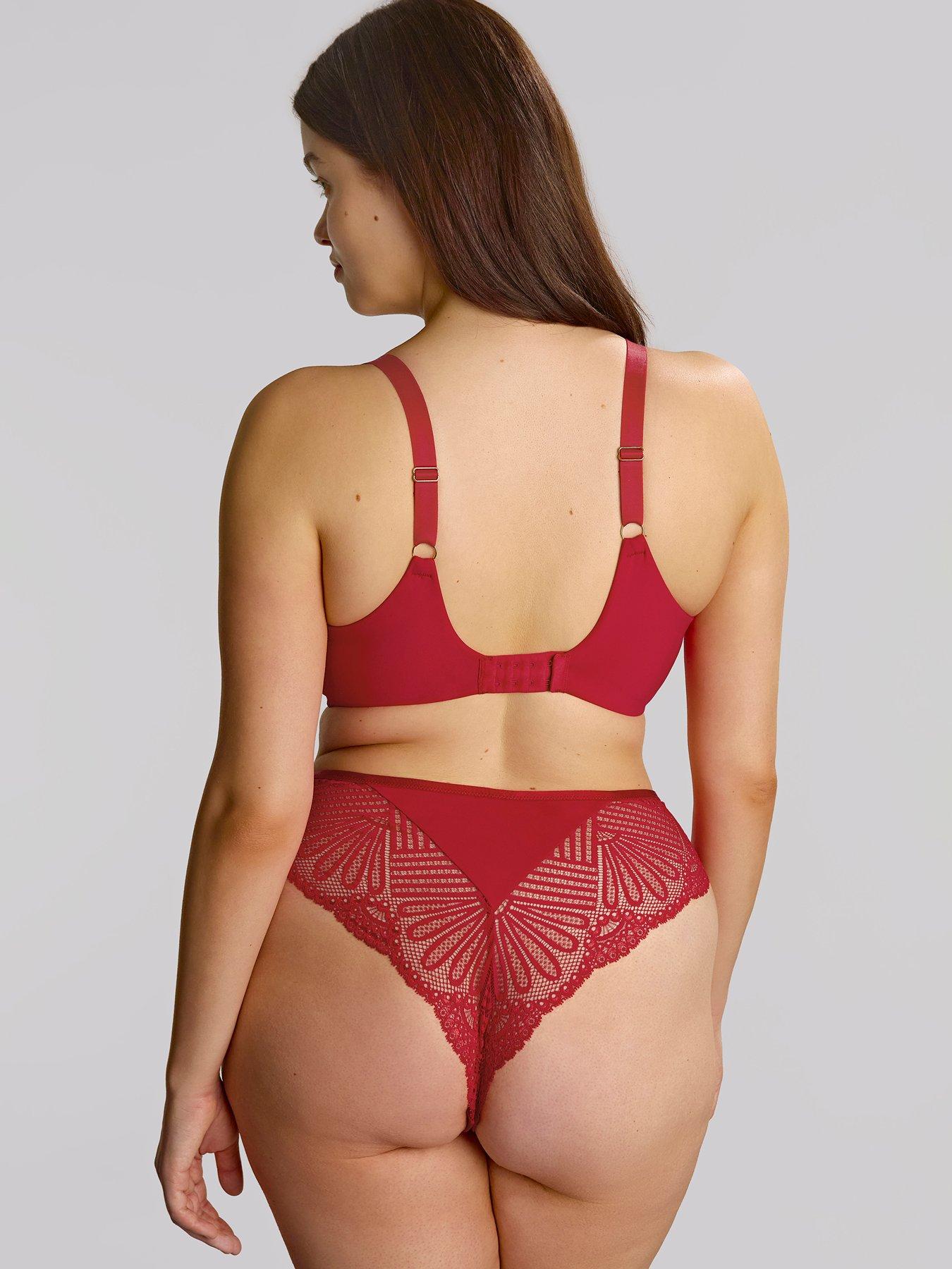 Image 2 of 4 of Sculptresse Entice Red Brazilian Brief - Entice Red