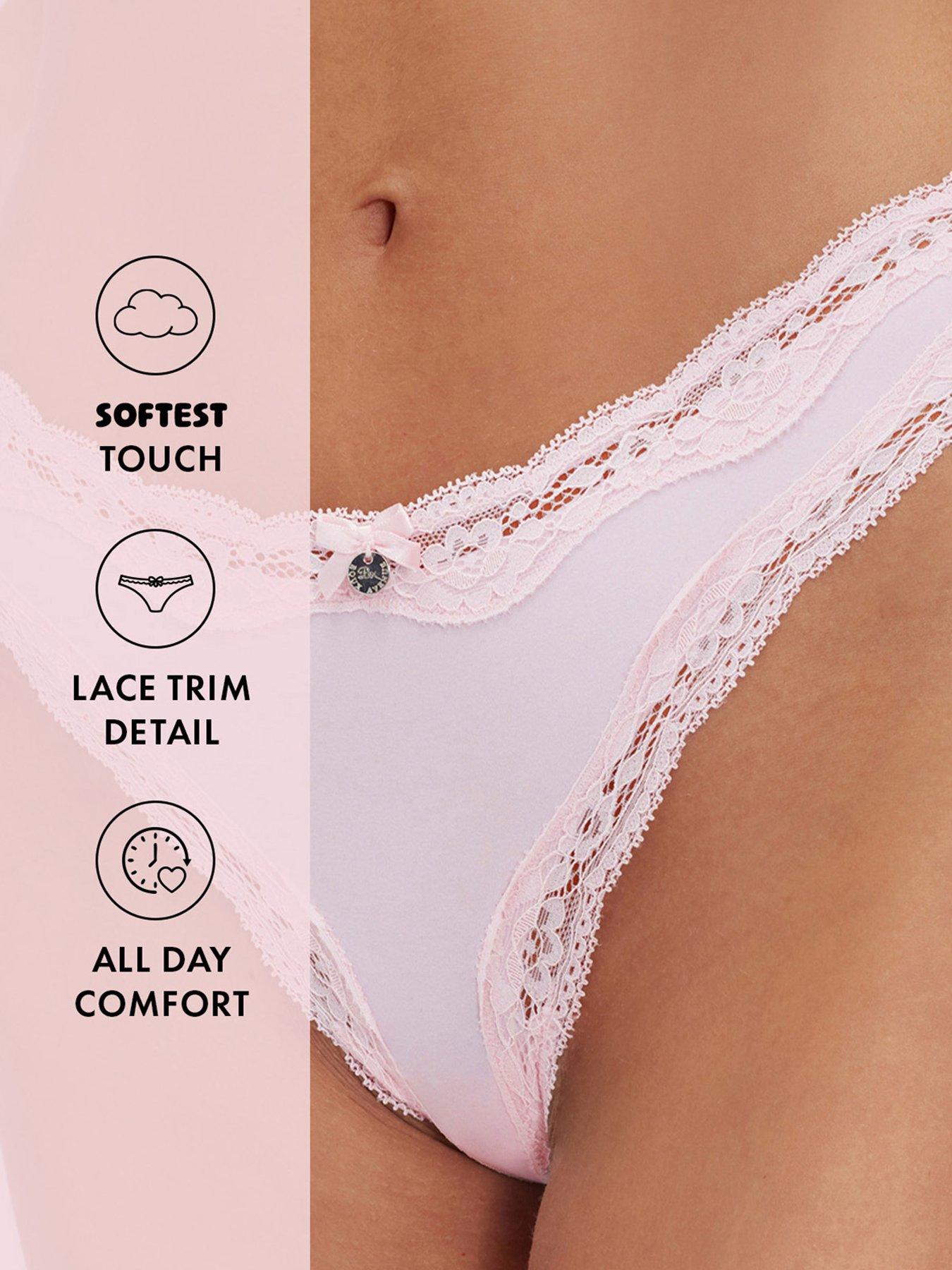 Image 6 of 6 of Boux Avenue Softest Ever Briefs - Powder Pink