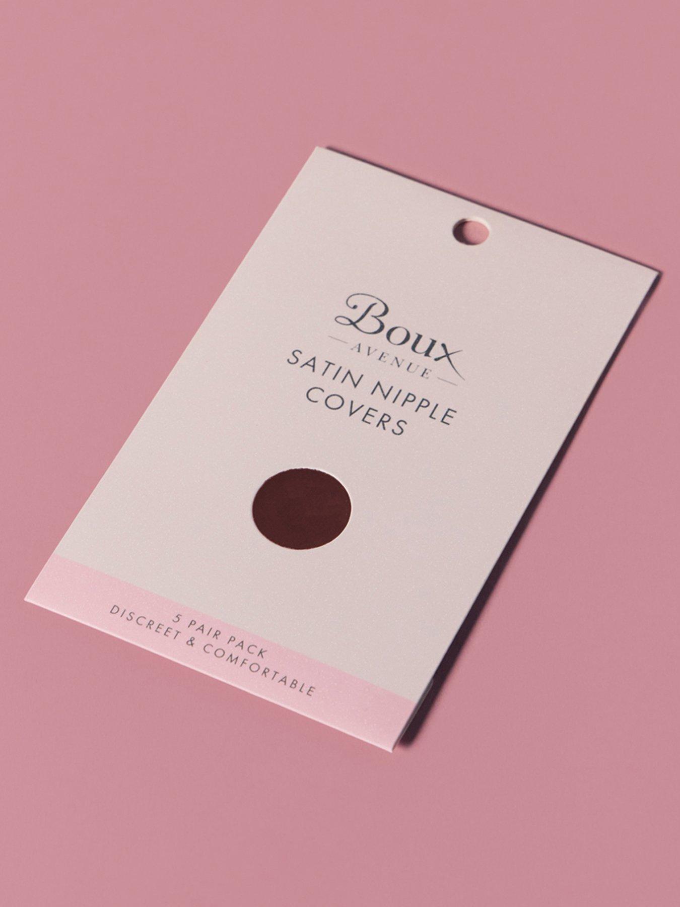  image of boux-avenue-satin-petals-04-deep-brown