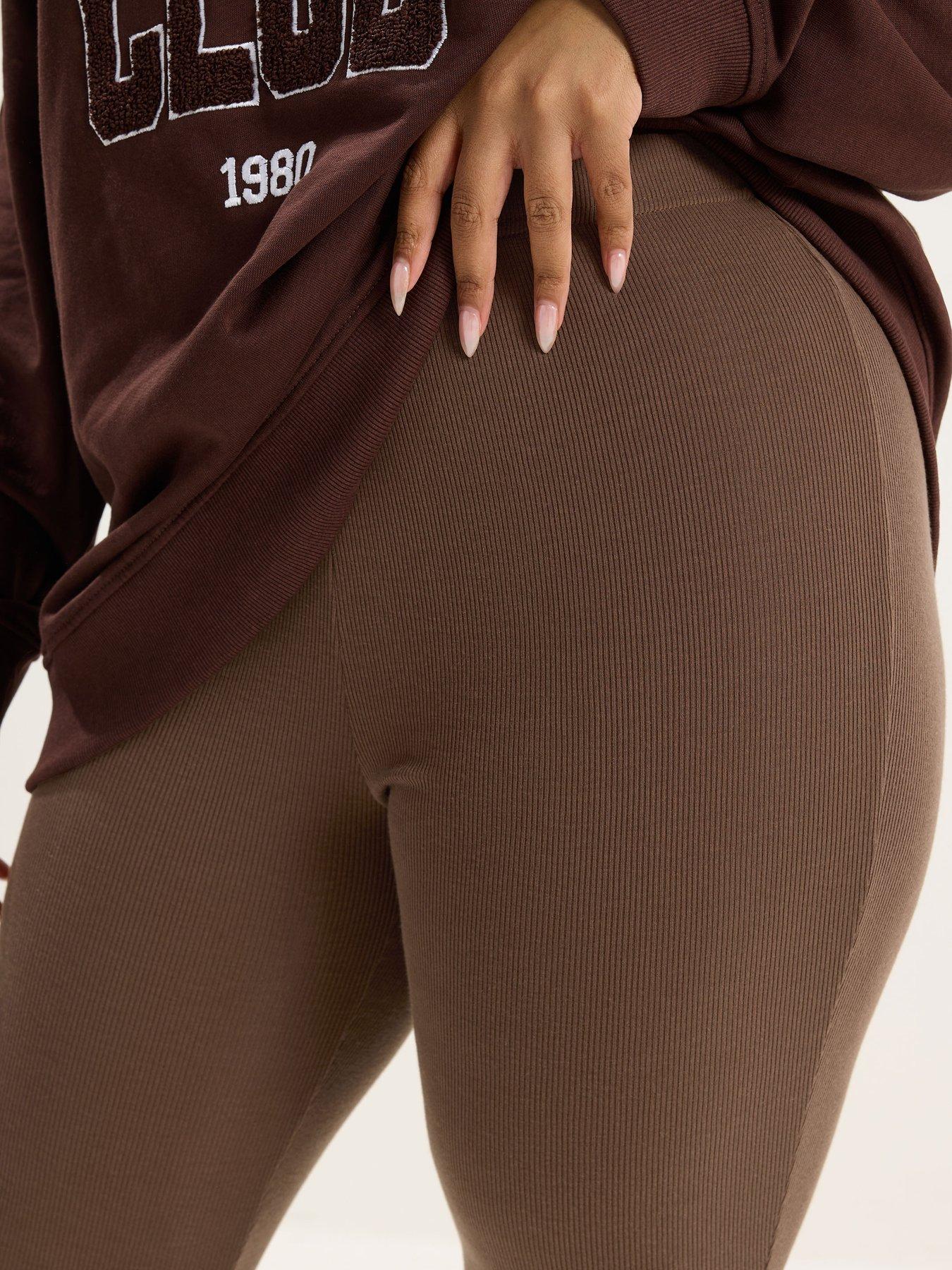  image of yours-curve-mini-ribbed-legging
