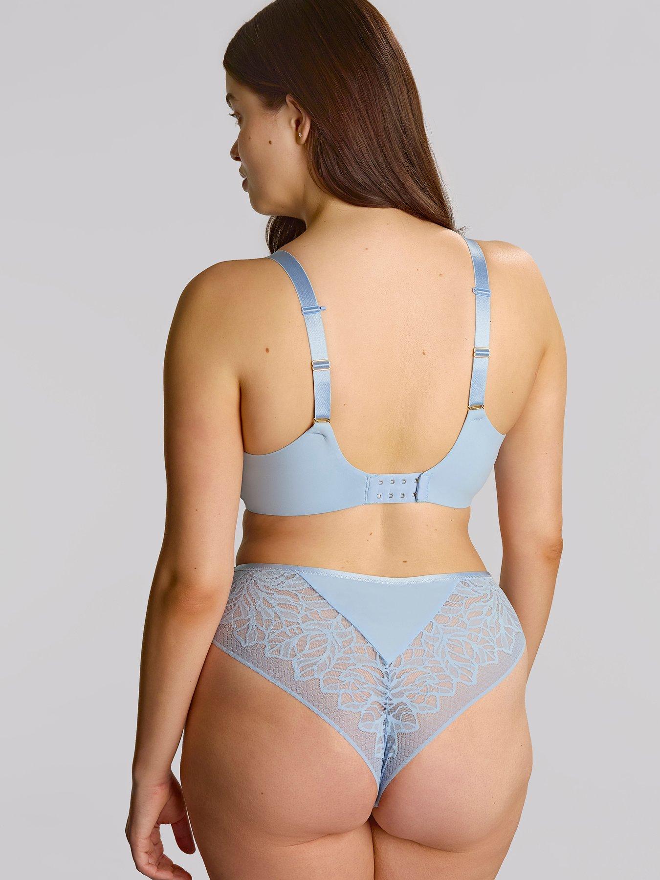 Image 2 of 6 of Sculptresse Sophia Dusky Blue Brazilian Brief - Dusky Blue