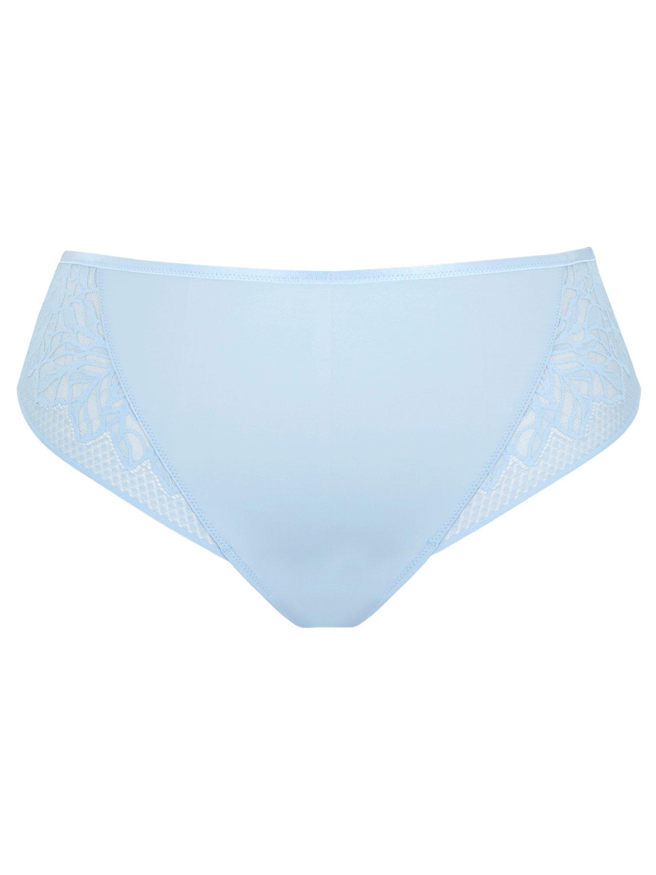 Image 6 of 6 of Sculptresse Sophia Dusky Blue Brazilian Brief - Dusky Blue