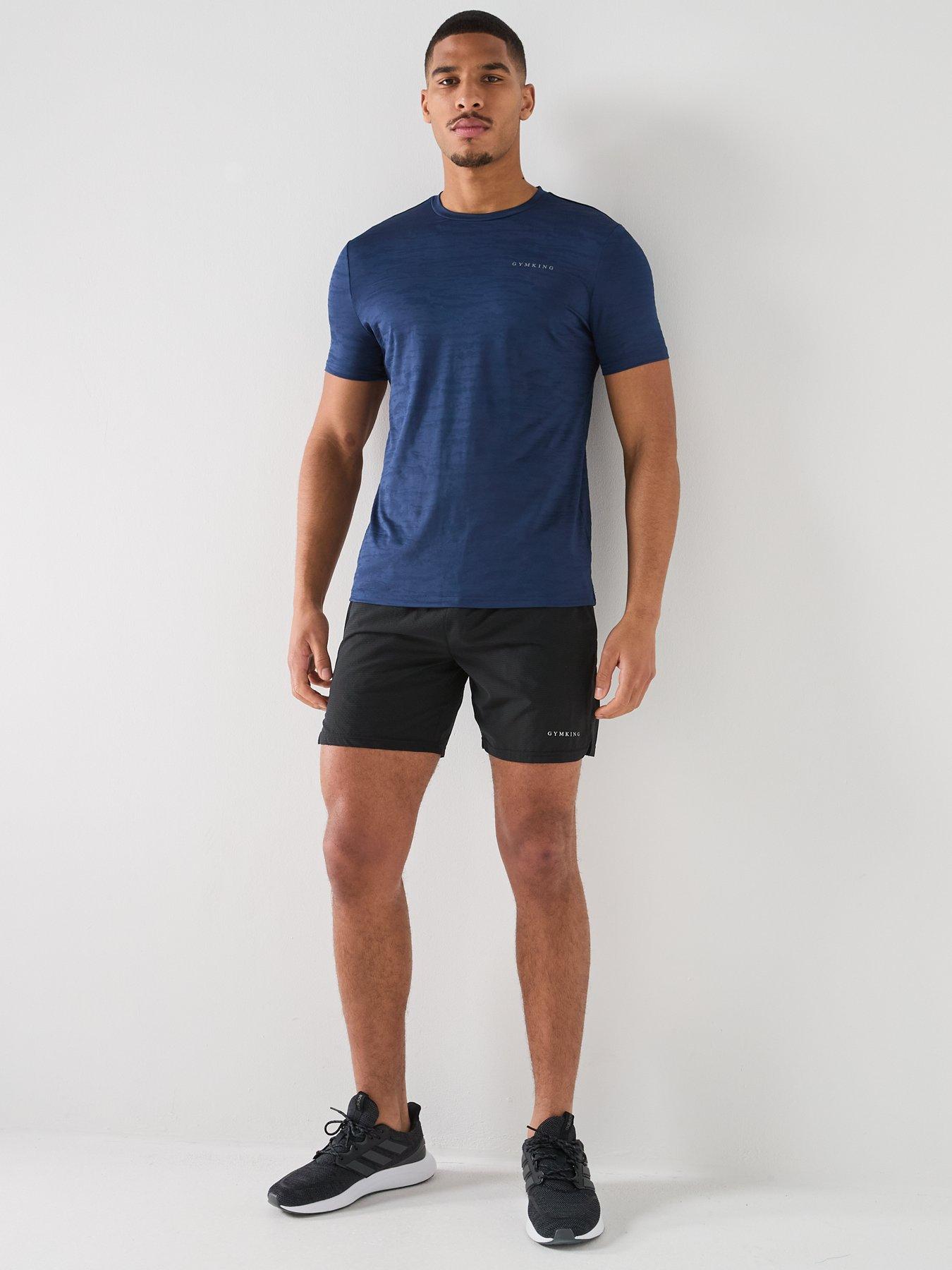 Image 3 of 4 of Gym King Mens Dynamic T-Shirt - Blue