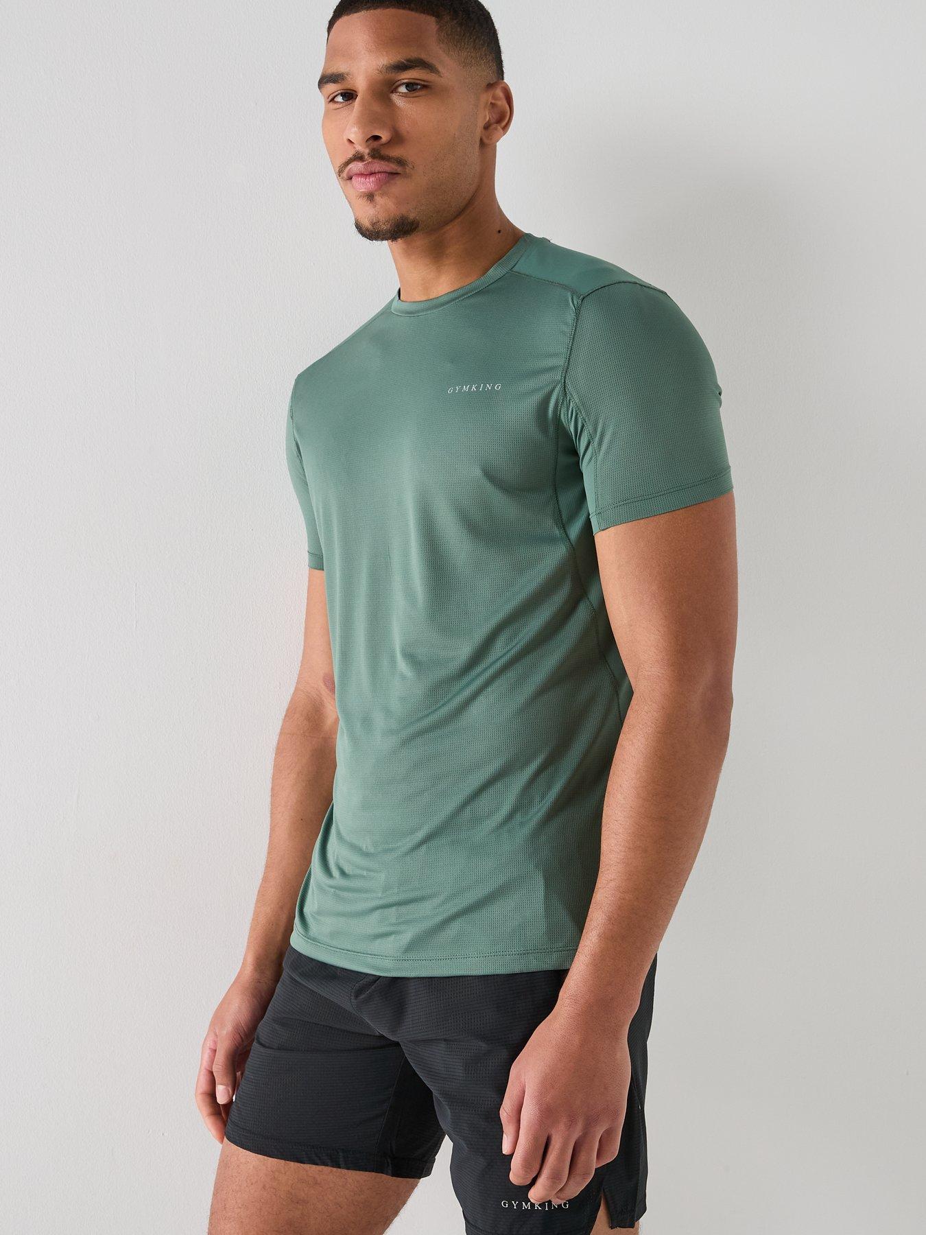 Gym King Mens Energise T-Shirt - Green