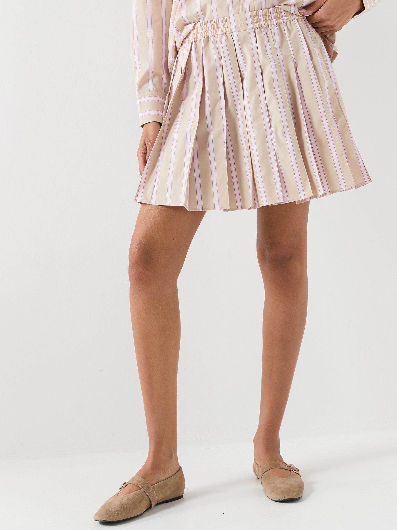 Lacoste STRIPE BERMUDA SKIRT