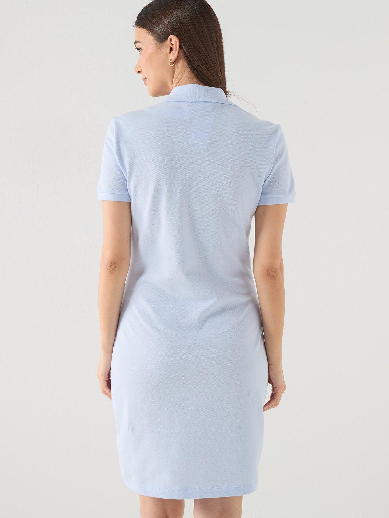stillFront image of lacoste-polo-logo-dress-light-blue