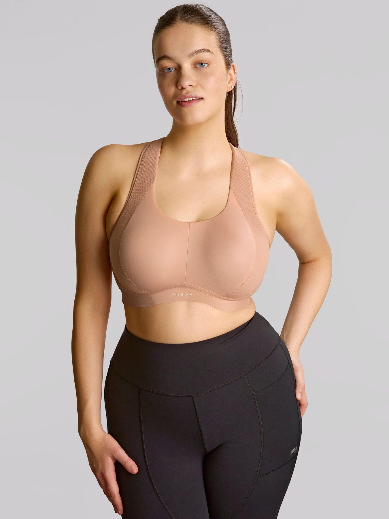 Sculptresse Sculptresse Thrive Dusty Rose Wired Non Padded Sports Bra (second Sizes) - Pink