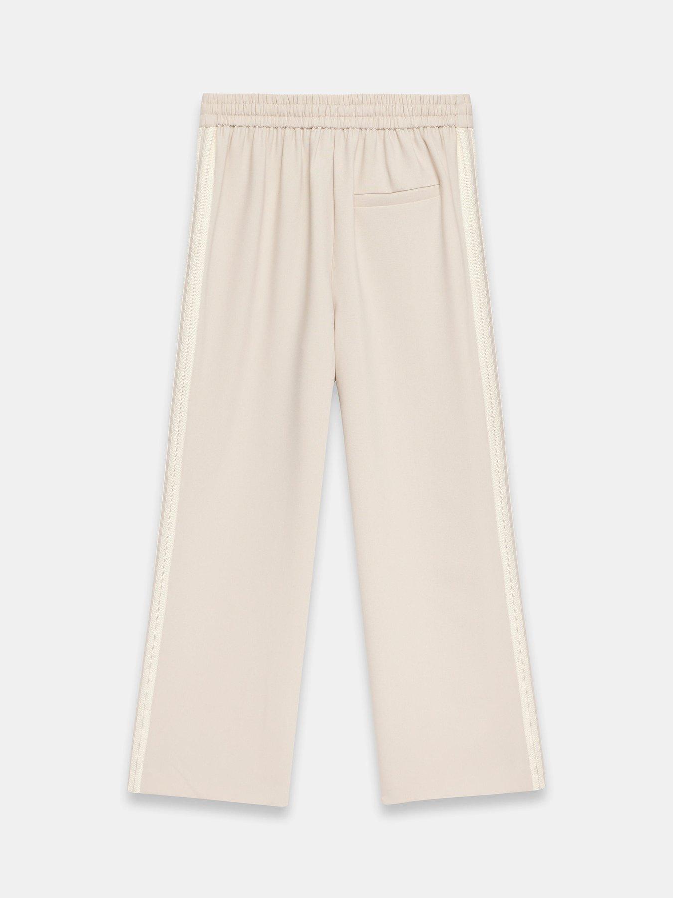 Image 6 of 6 of Mint Velvet Neutral Side Stripe Trouser - Cream