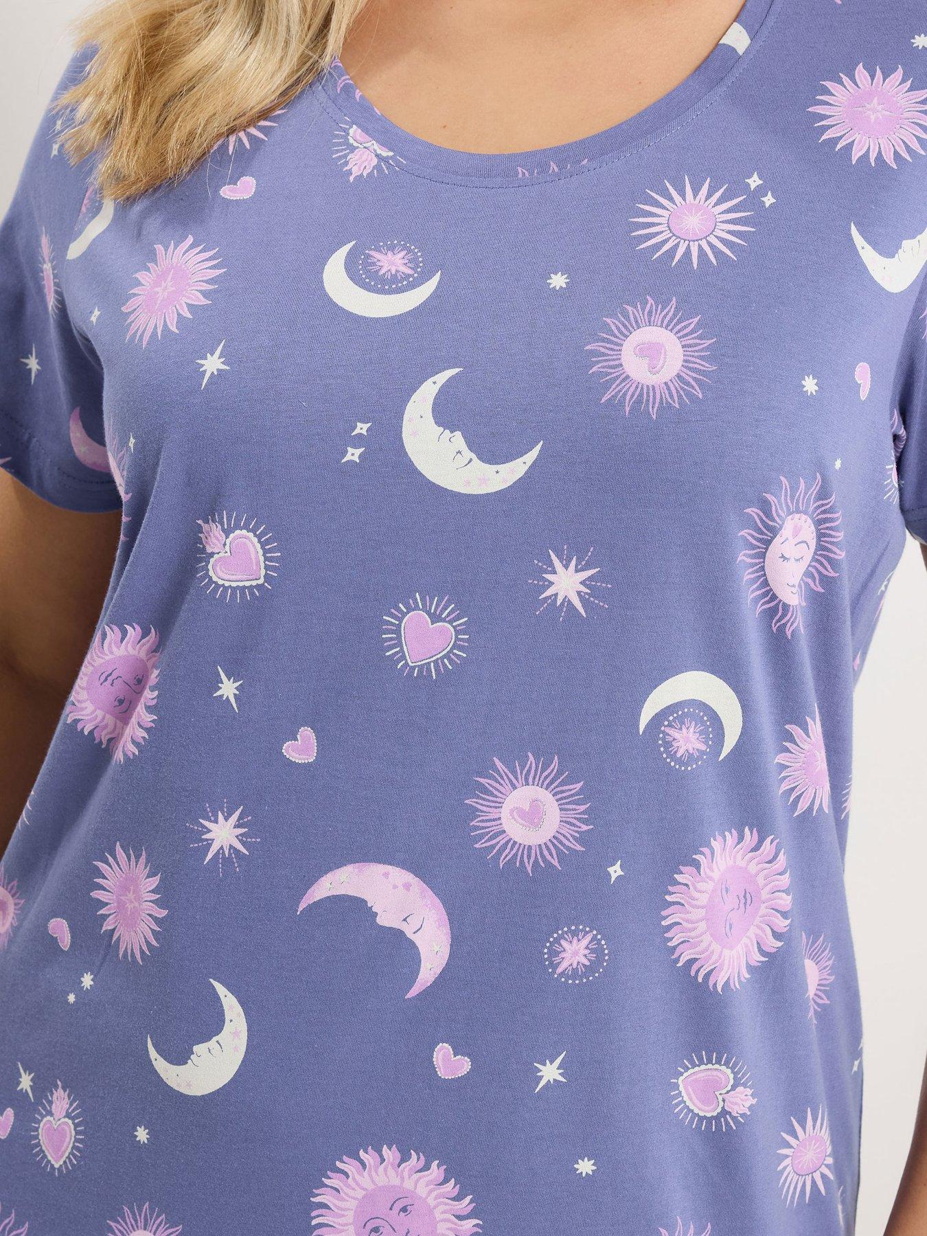  image of yours-curve-celestial-dipped-back-nightdress