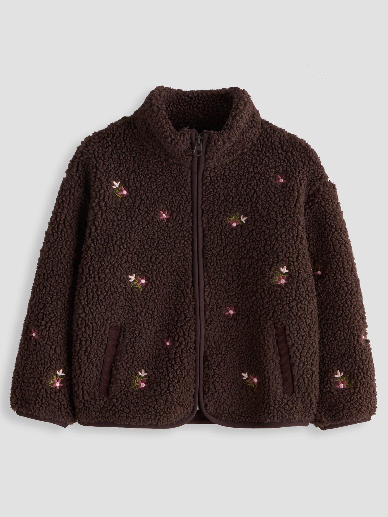Image 1 of 4 of The Very Collection Girls Collar Borg Basic Gilet (9 months - 7 years)
