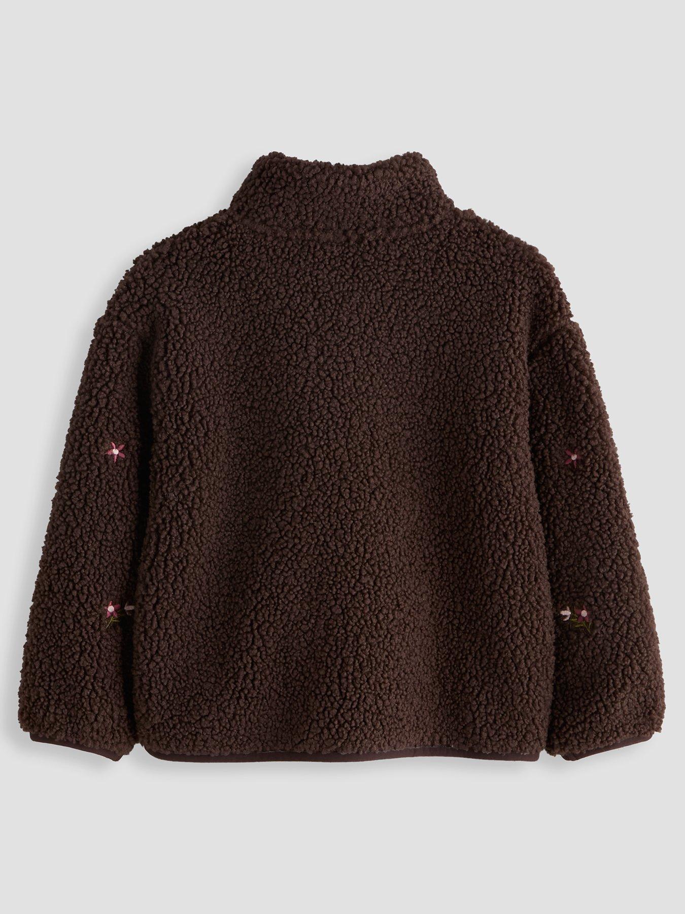 Image 2 of 4 of The Very Collection Girls Collar Borg Basic Gilet (9 months - 7 years)