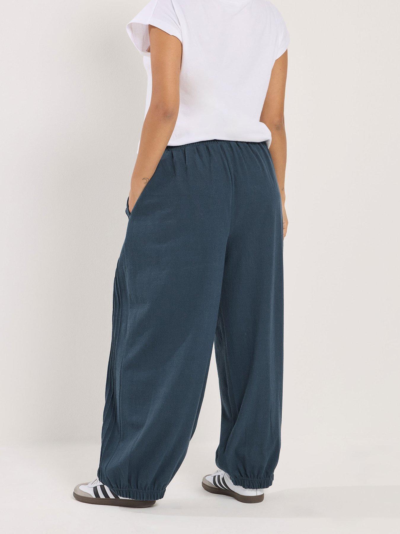 Image 2 of 6 of PixieGirl Petite Herringbone Balloon Jogger