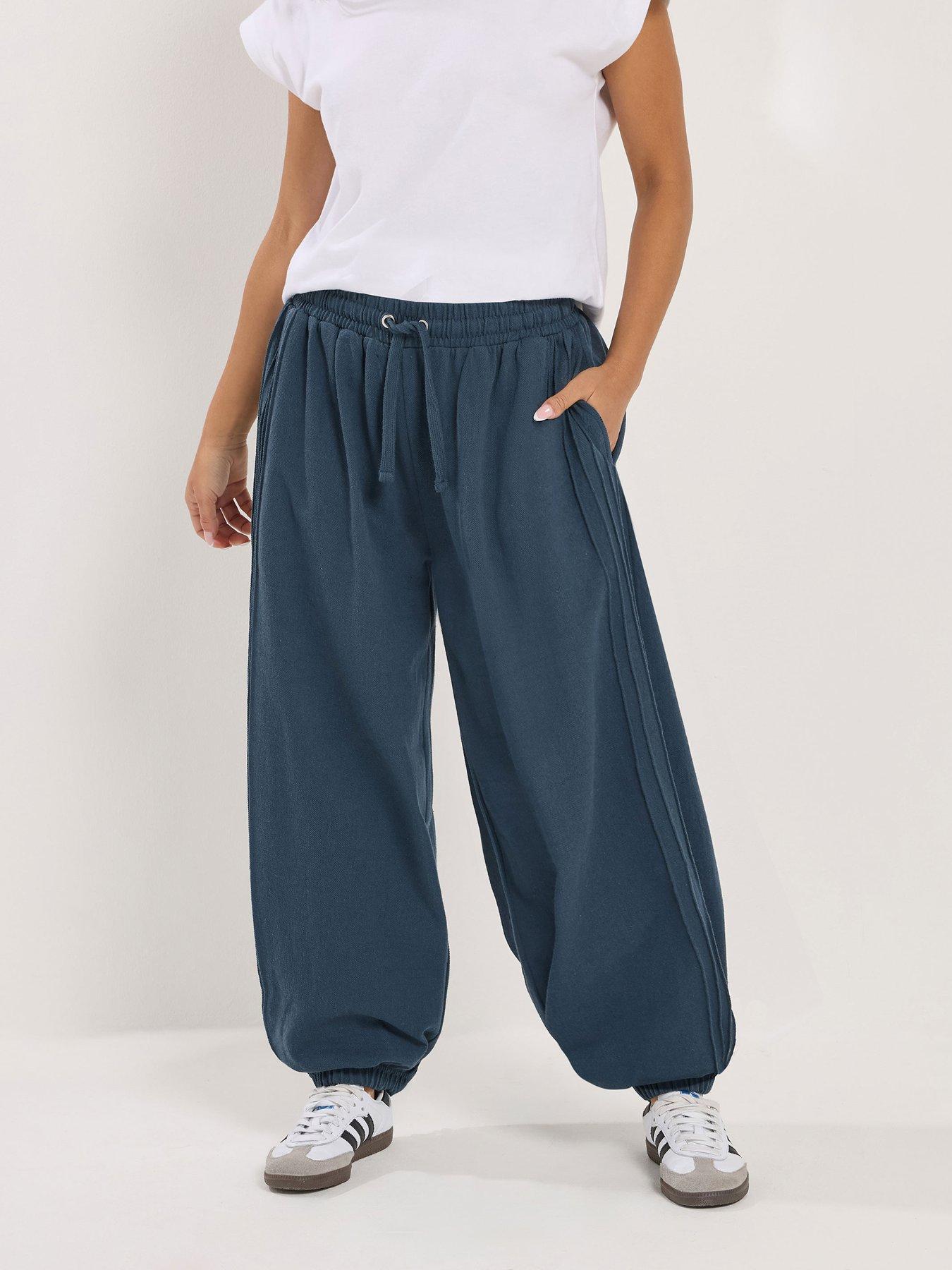 Image 4 of 6 of PixieGirl Petite Herringbone Balloon Jogger