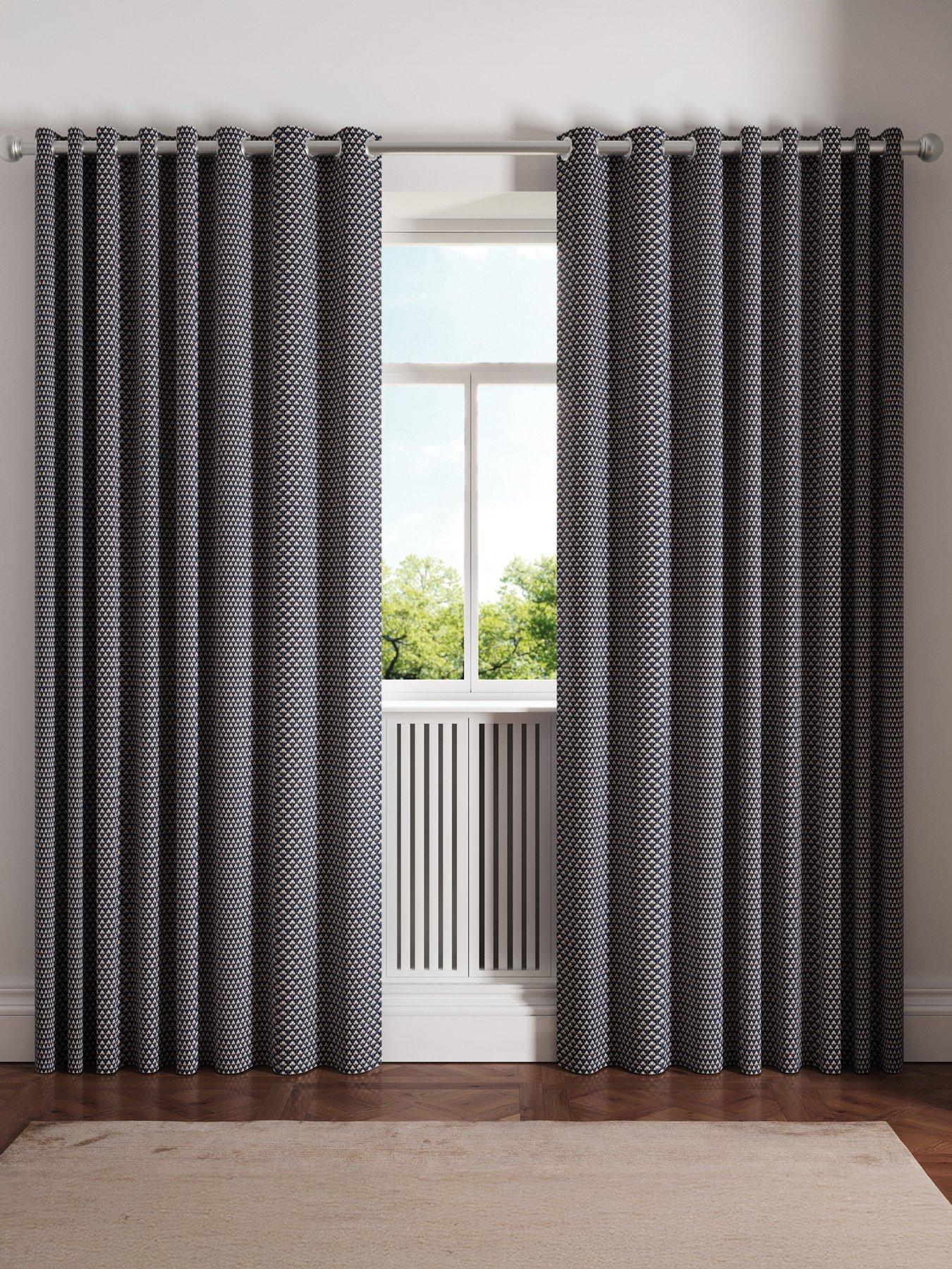 Ted Baker Palm Geo Lined Curtains