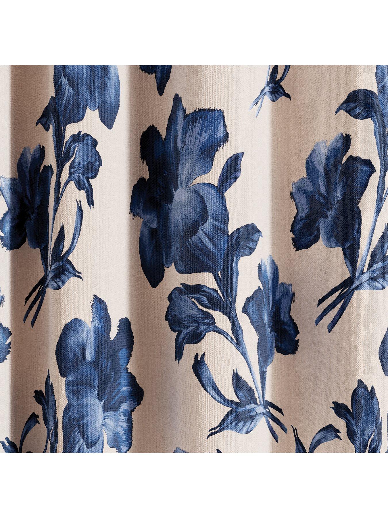  image of ted-baker-midnight-garden-lined-curtains