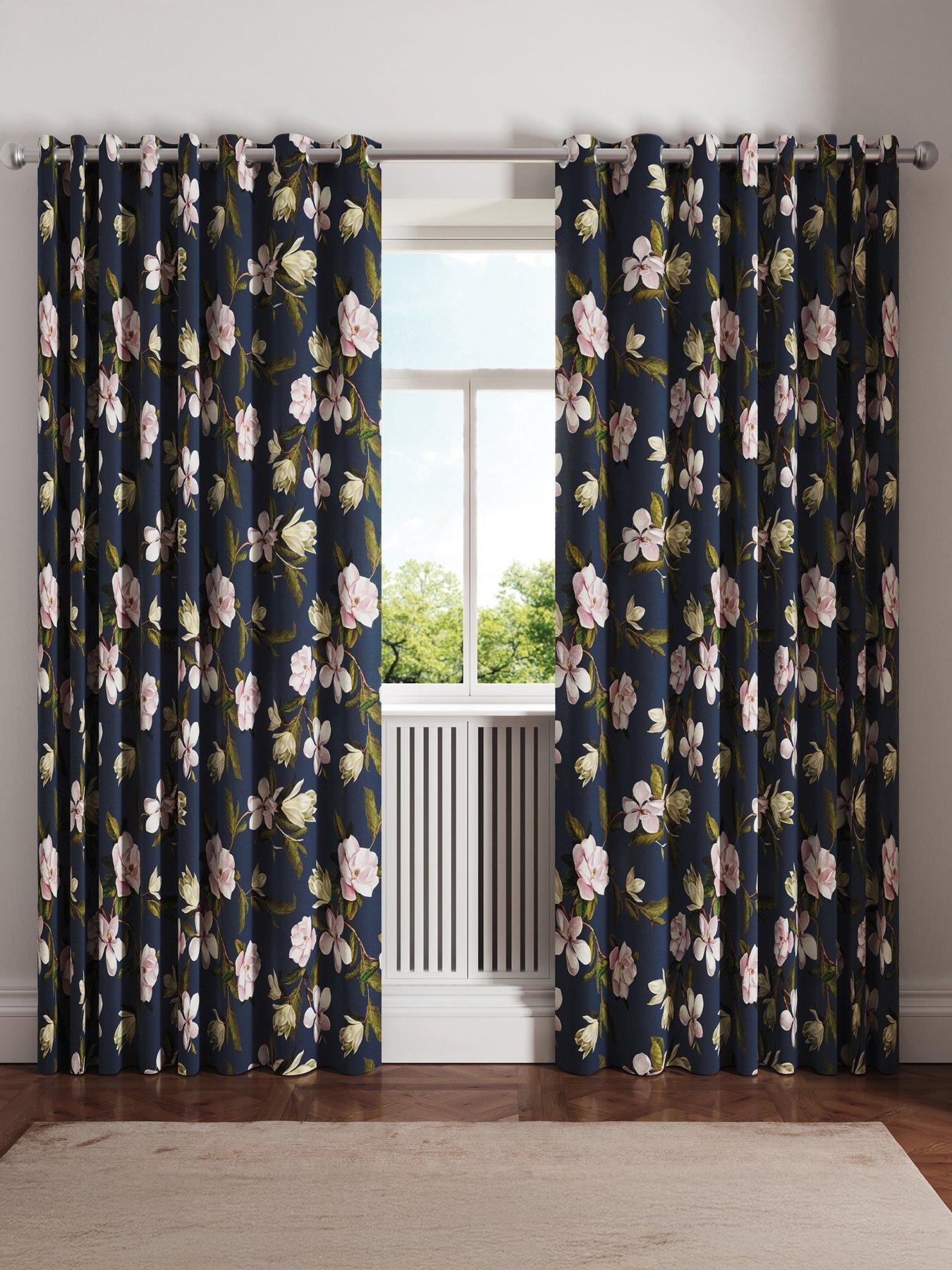 Ted Baker Opal Floral Lined Curtains