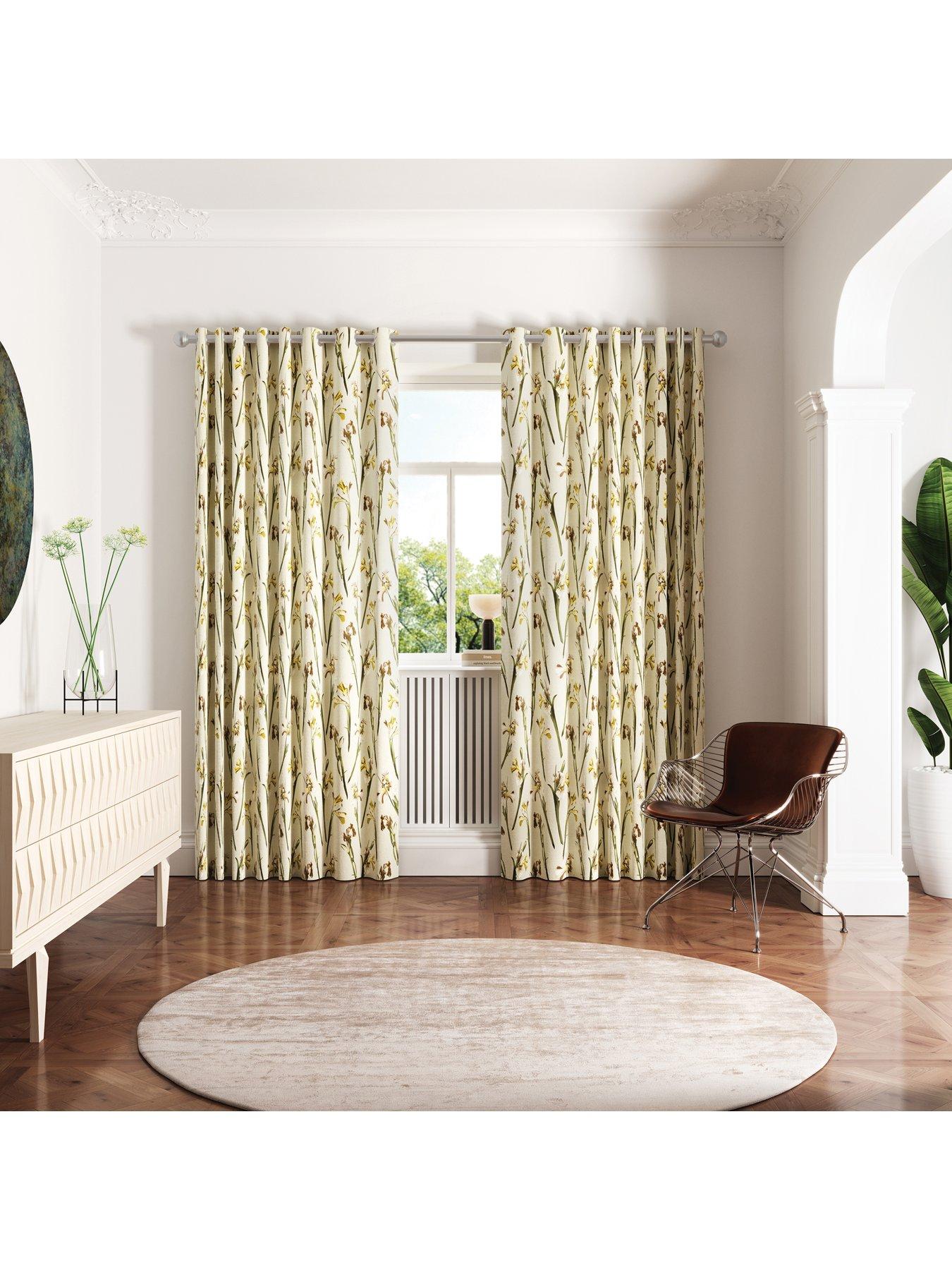  image of ted-baker-wild-iris-lined-curtains