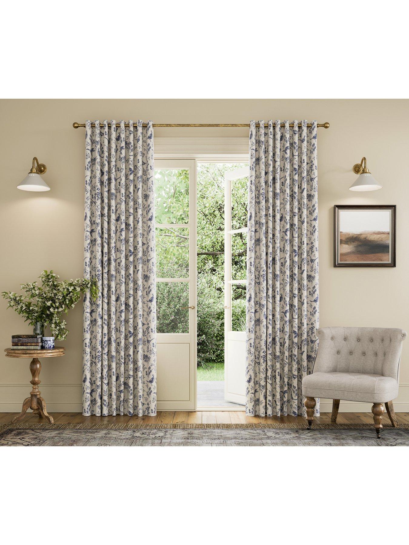 Image 5 of 6 of Joules Festival Pheasants Curtains