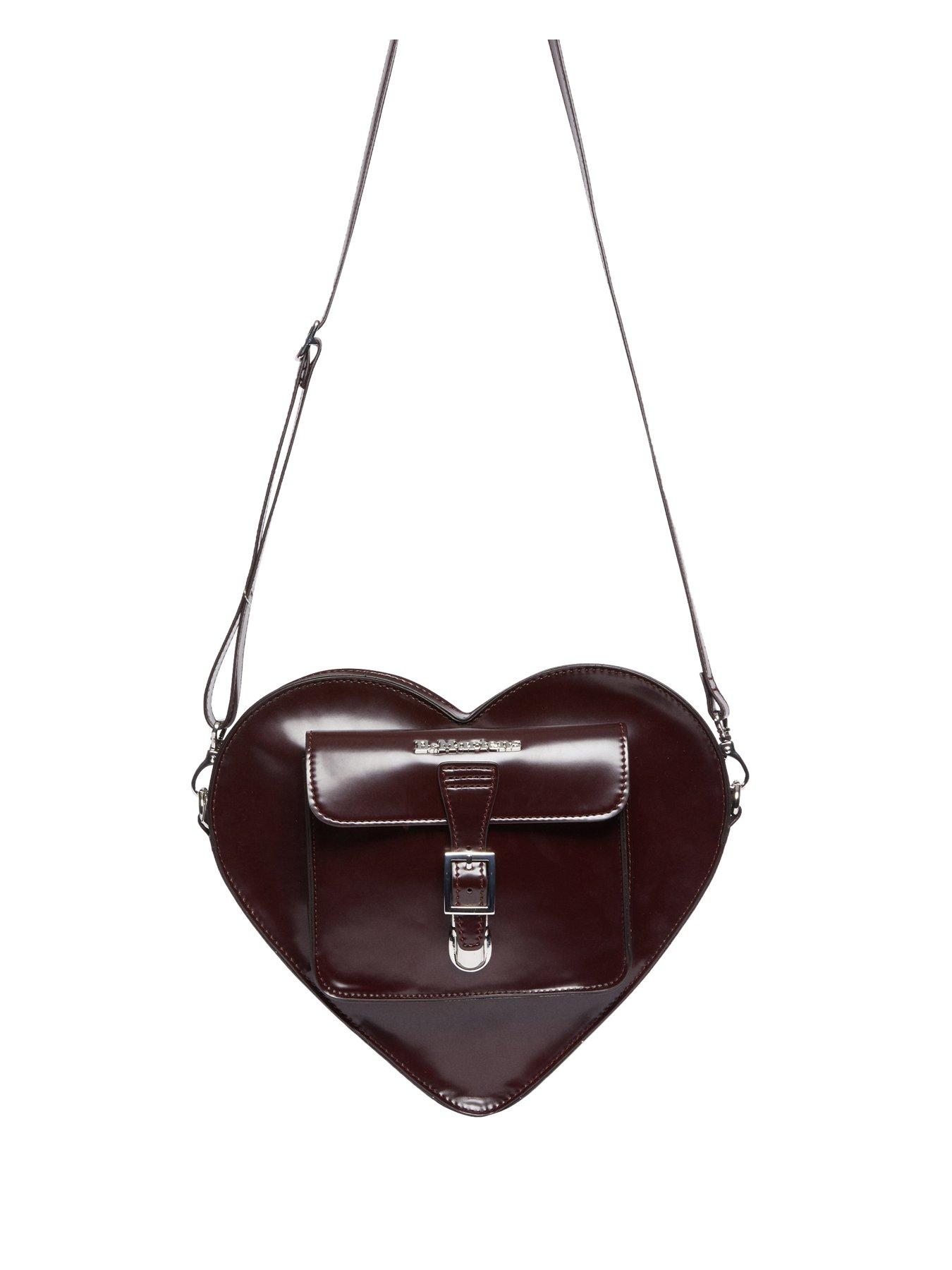 Image 2 of 7 of Dr Martens Heart Backpack Backpack Cherry Red Oxford Rub Off