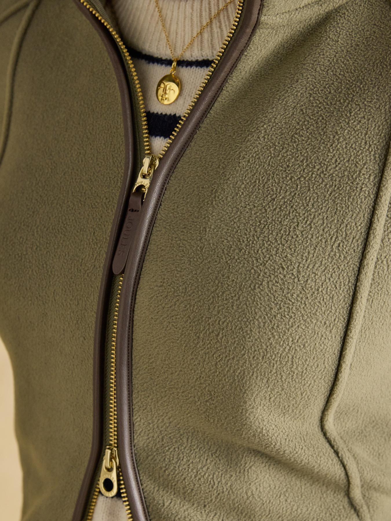  image of joules-heritage-full-zip-jacket-green