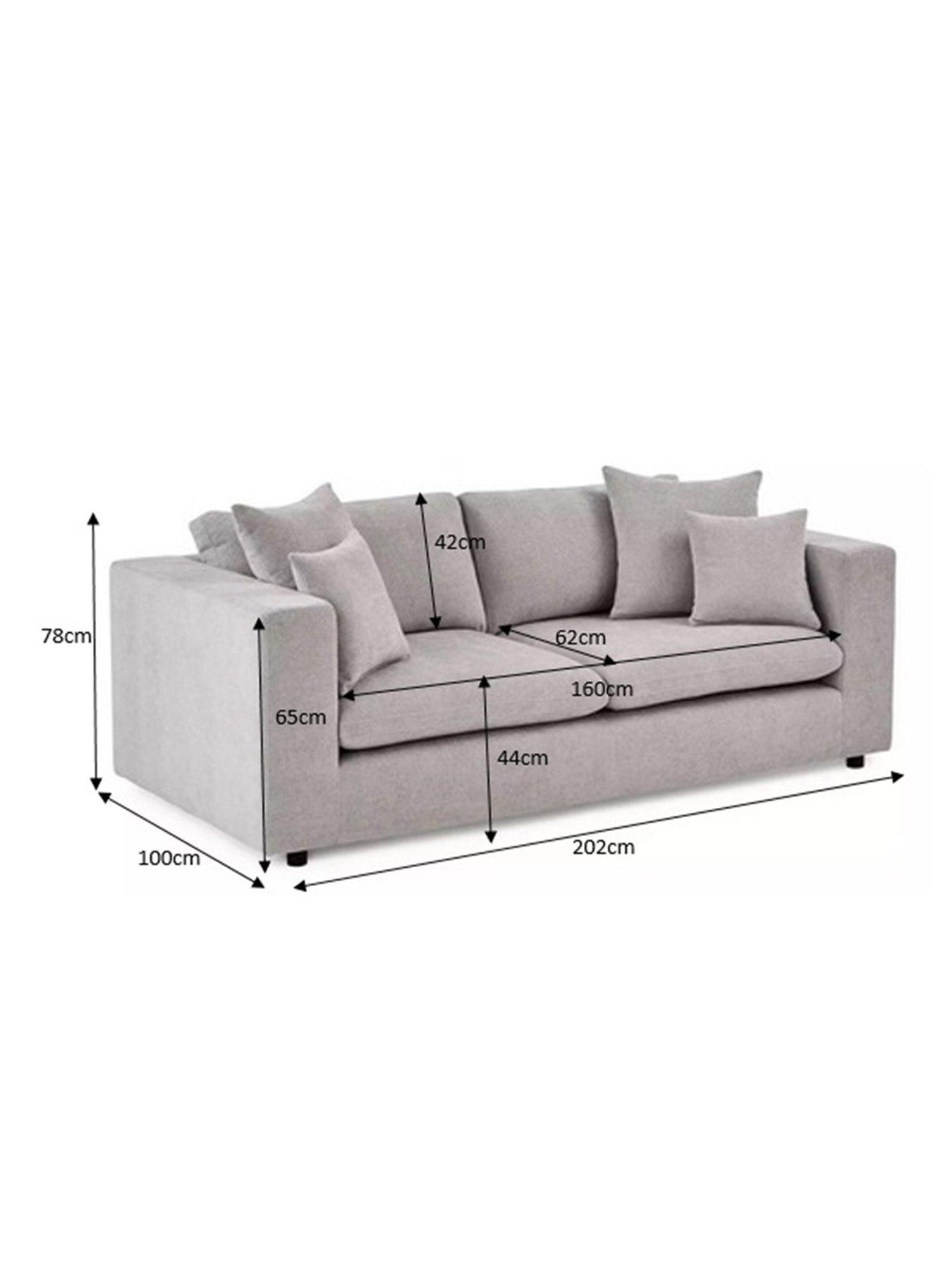 Image 6 of 7 of The Very Collection Missouri 3 Seater + Chair - FSC&reg; Certified