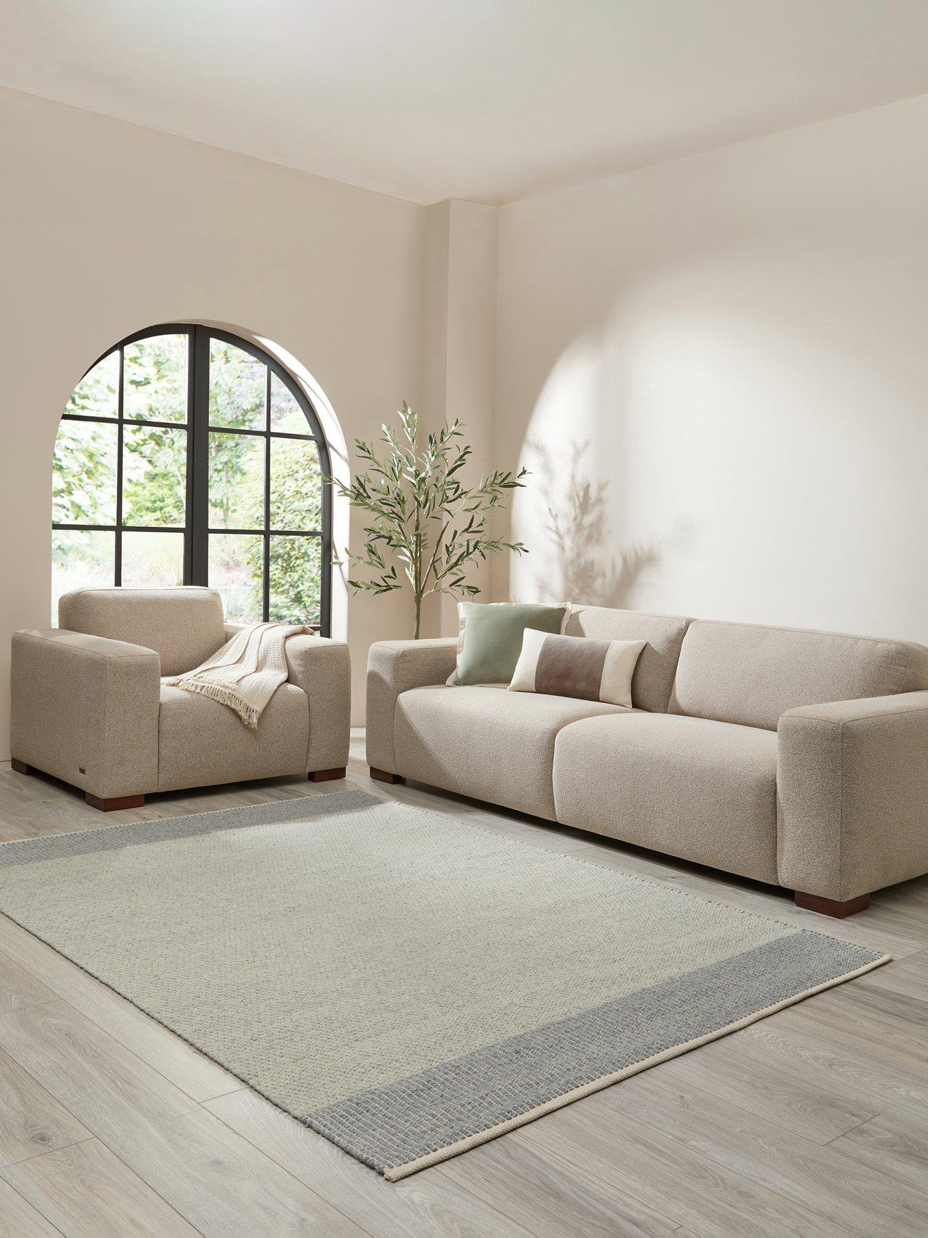 Image 1 of 6 of Michelle Keegan Home Mk Cortes 3 Seater + Chair
