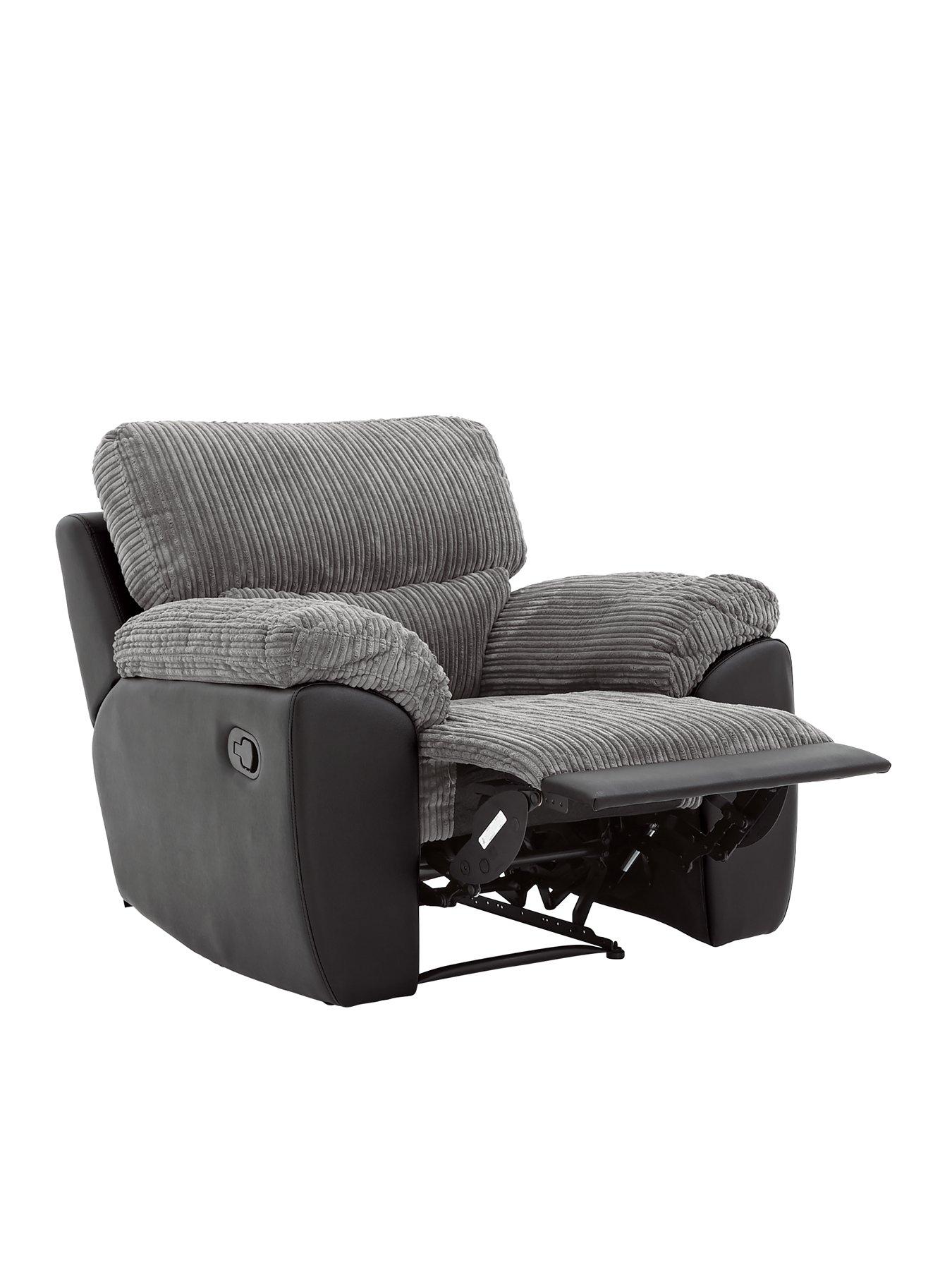  image of the-very-collection-sienna-fabric-3-seater-chair