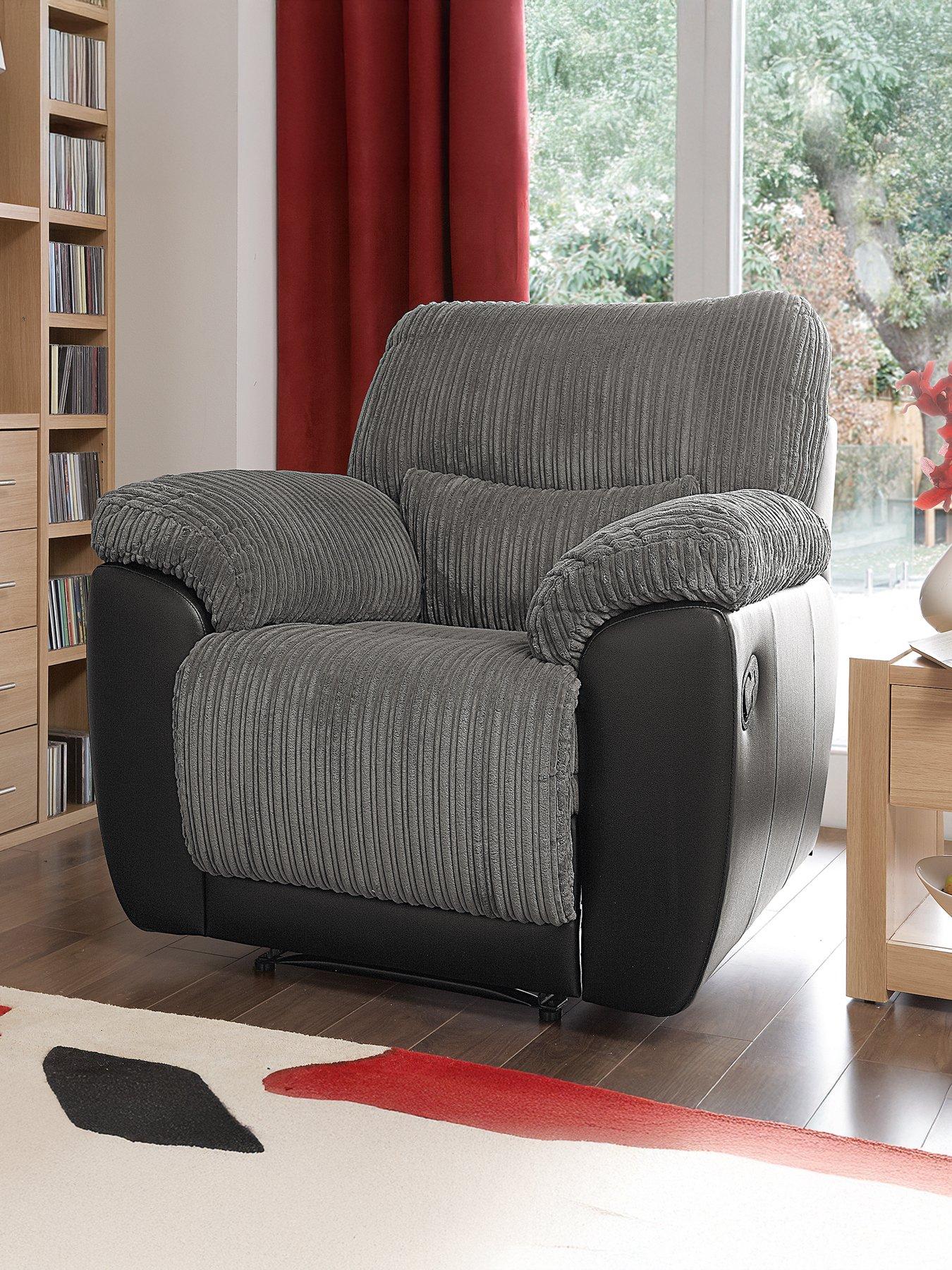  image of the-very-collection-sienna-fabric-3-seater-chair
