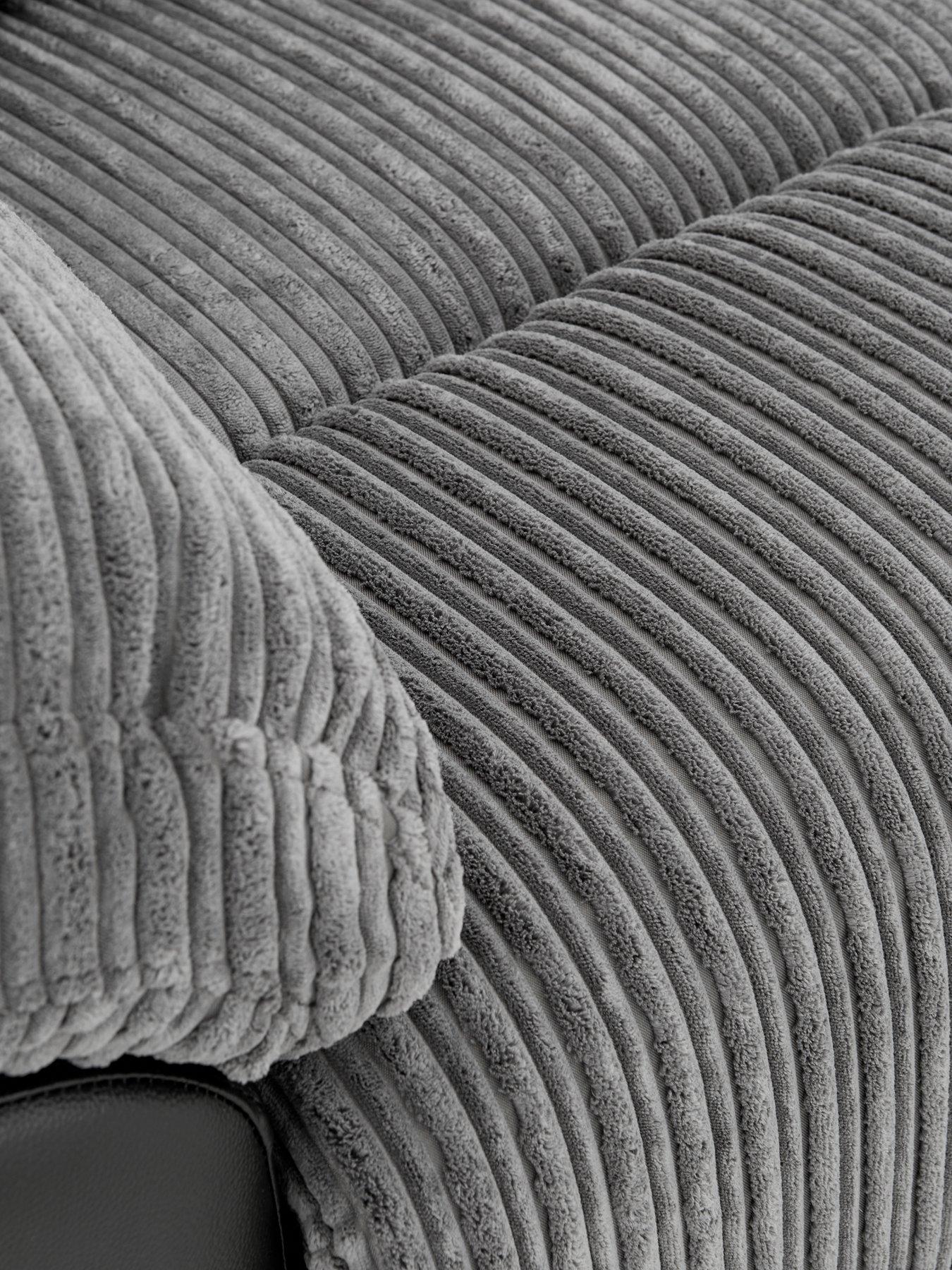 Image 5 of 6 of The Very Collection Sienna Fabric 3 Seater + Chair