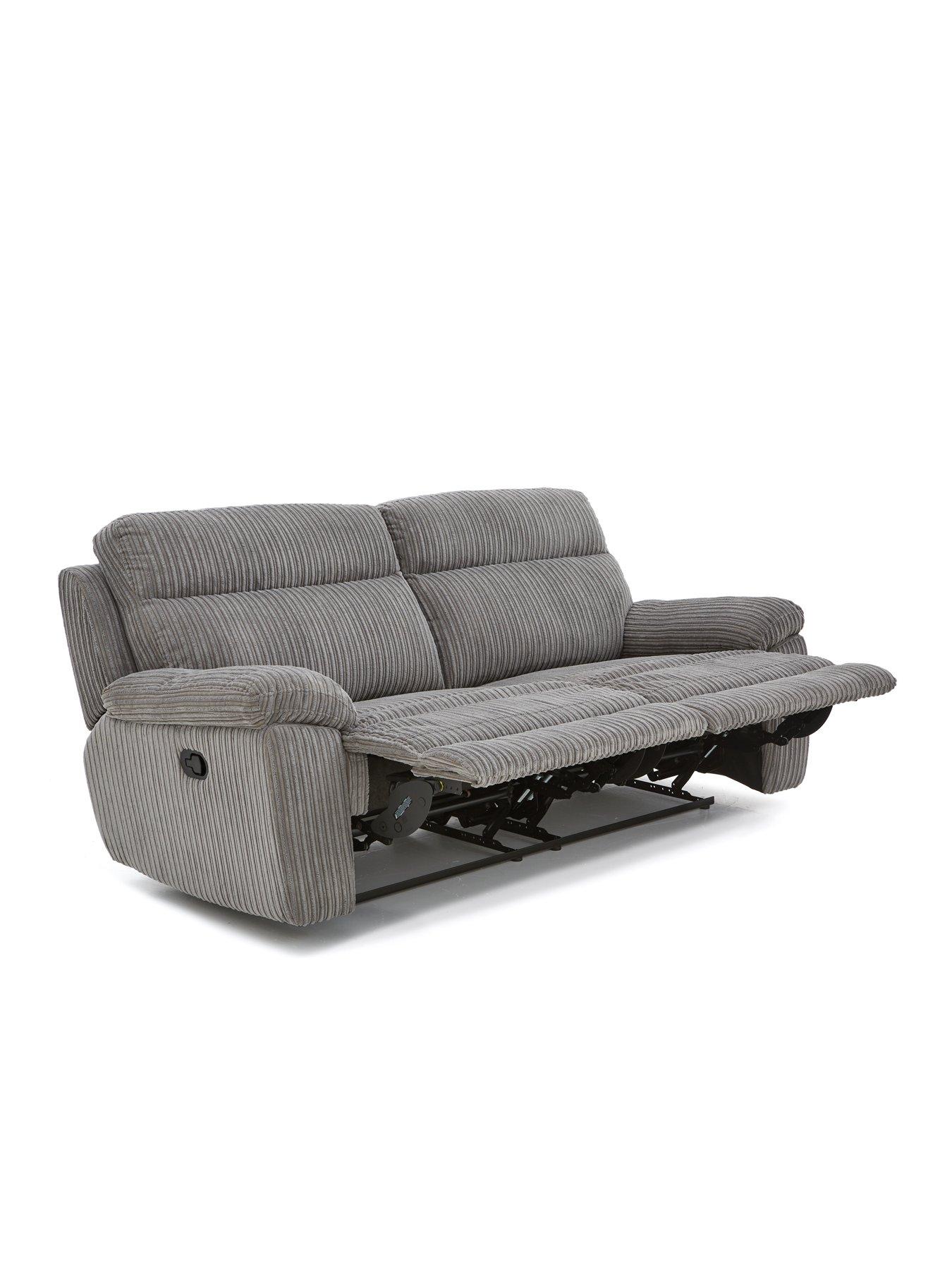 Image 3 of 7 of The Very Collection Baron Fabric 3 Seater + Chair