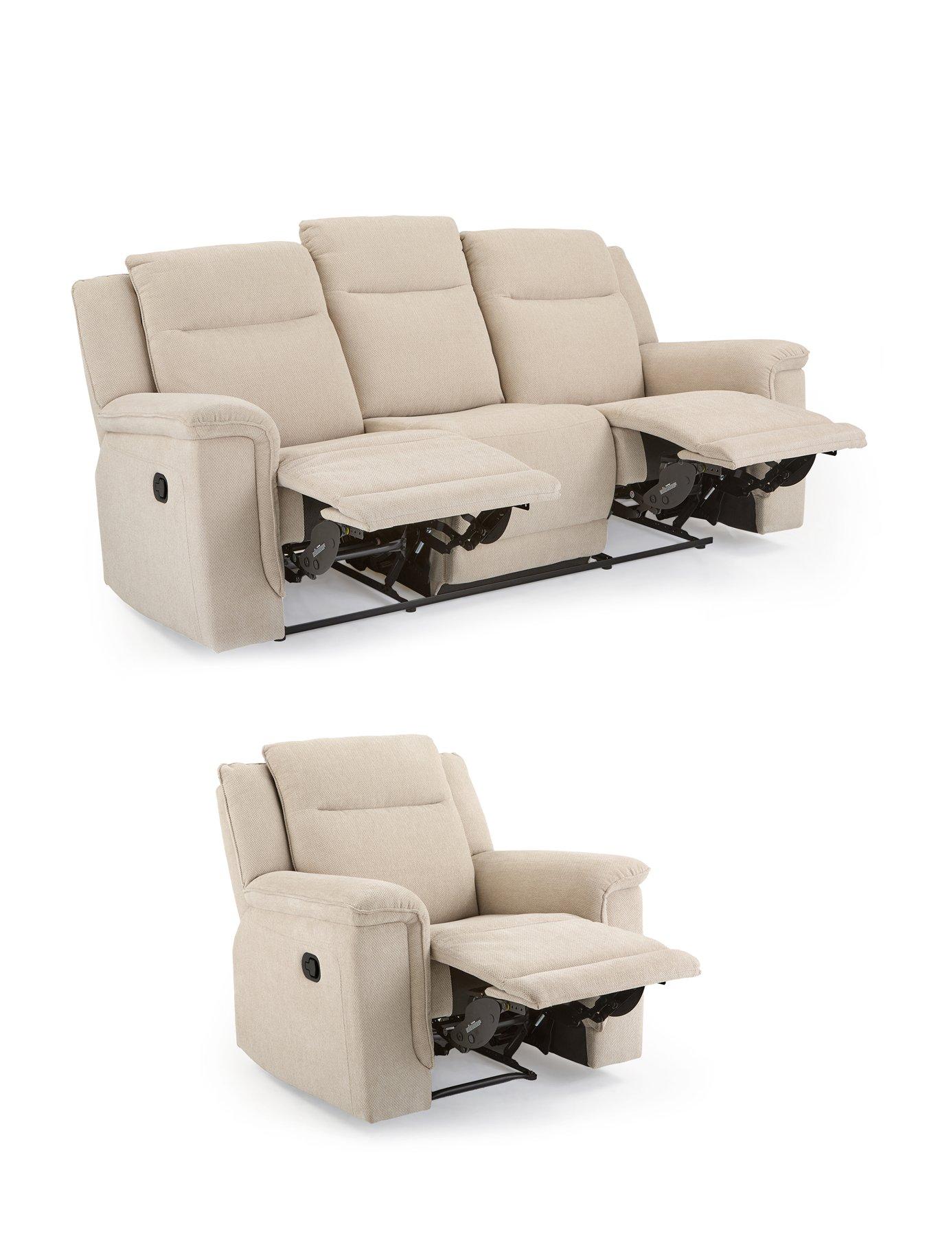 Image 4 of 7 of The Very Collection Sander Fabric 3 Seater Sofa + Armchair (Buy &amp; SAVE!) - FSC&reg; Certified