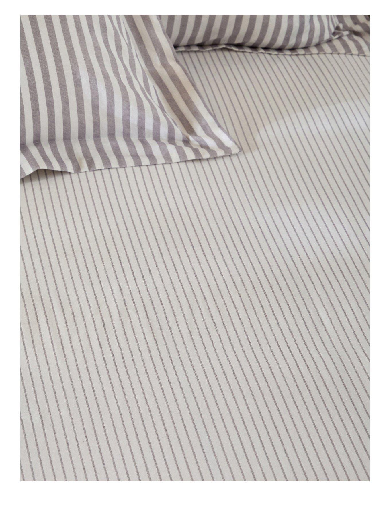 Image 2 of 2 of Yard Hebden 100% Cotton Fitted Sheet or Pillowcases - Mauve