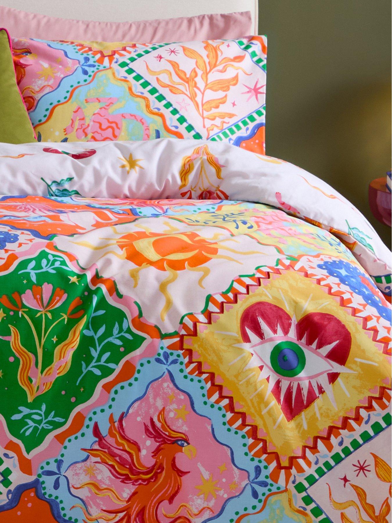 Image 4 of 4 of Wylder Seraphine King Duvet Set Multi