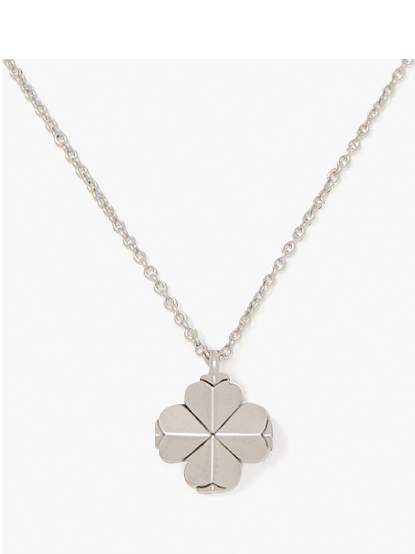 Kate Spade New York Flower Mini Pendant - Silver