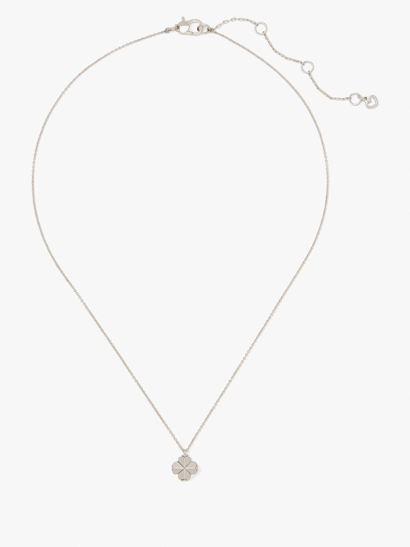 Image 2 of 2 of Kate Spade New York Flower Mini Pendant - Silver