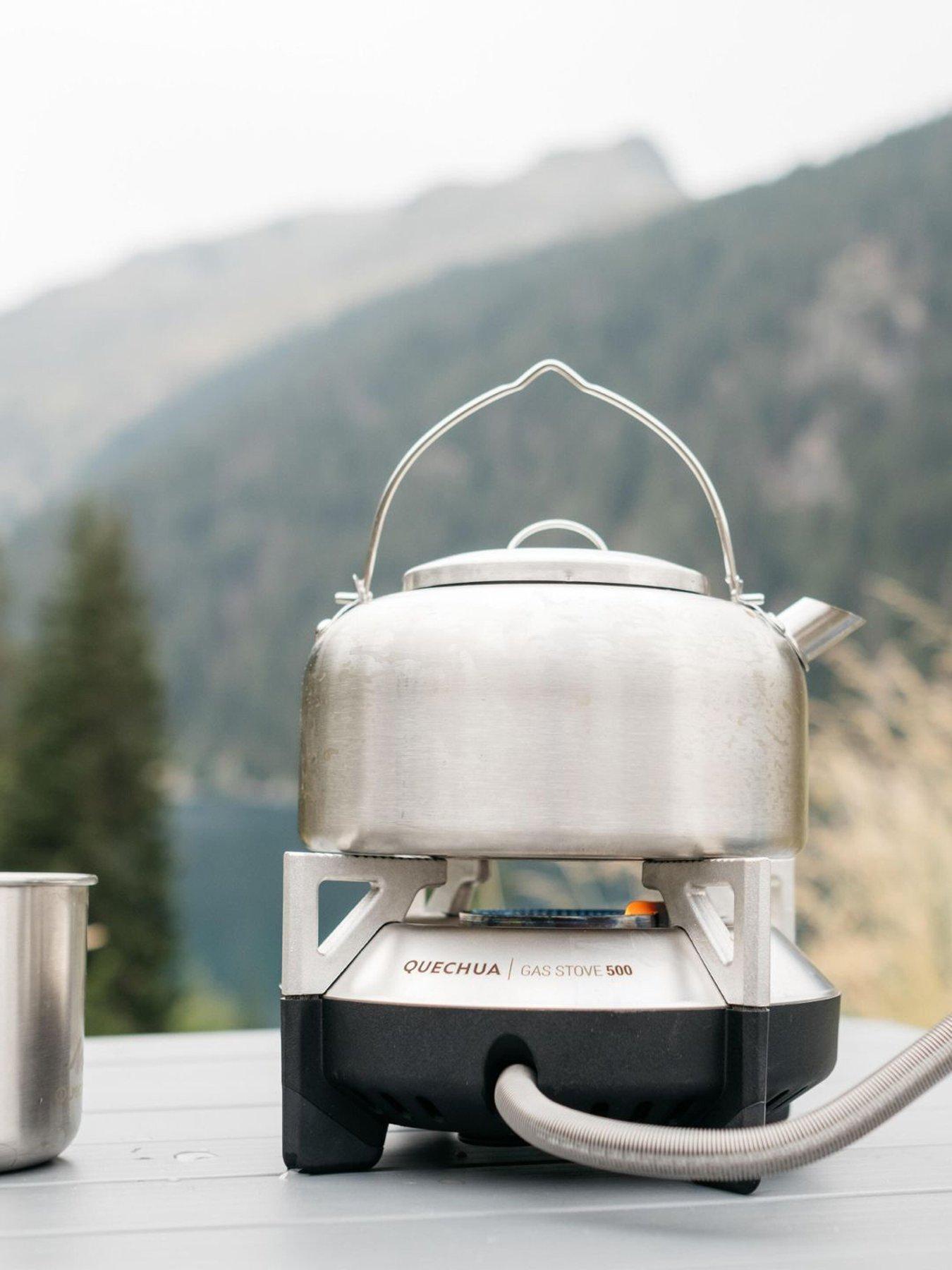  image of decathlon-1l-stainless-steel-kettle-500-for-camping-bivouacking-and-hiking