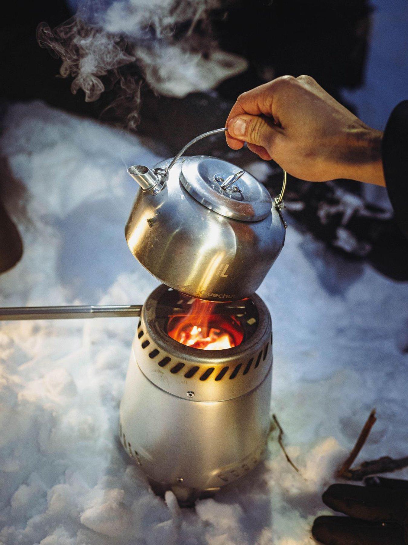  image of decathlon-1l-stainless-steel-kettle-500-for-camping-bivouacking-and-hiking