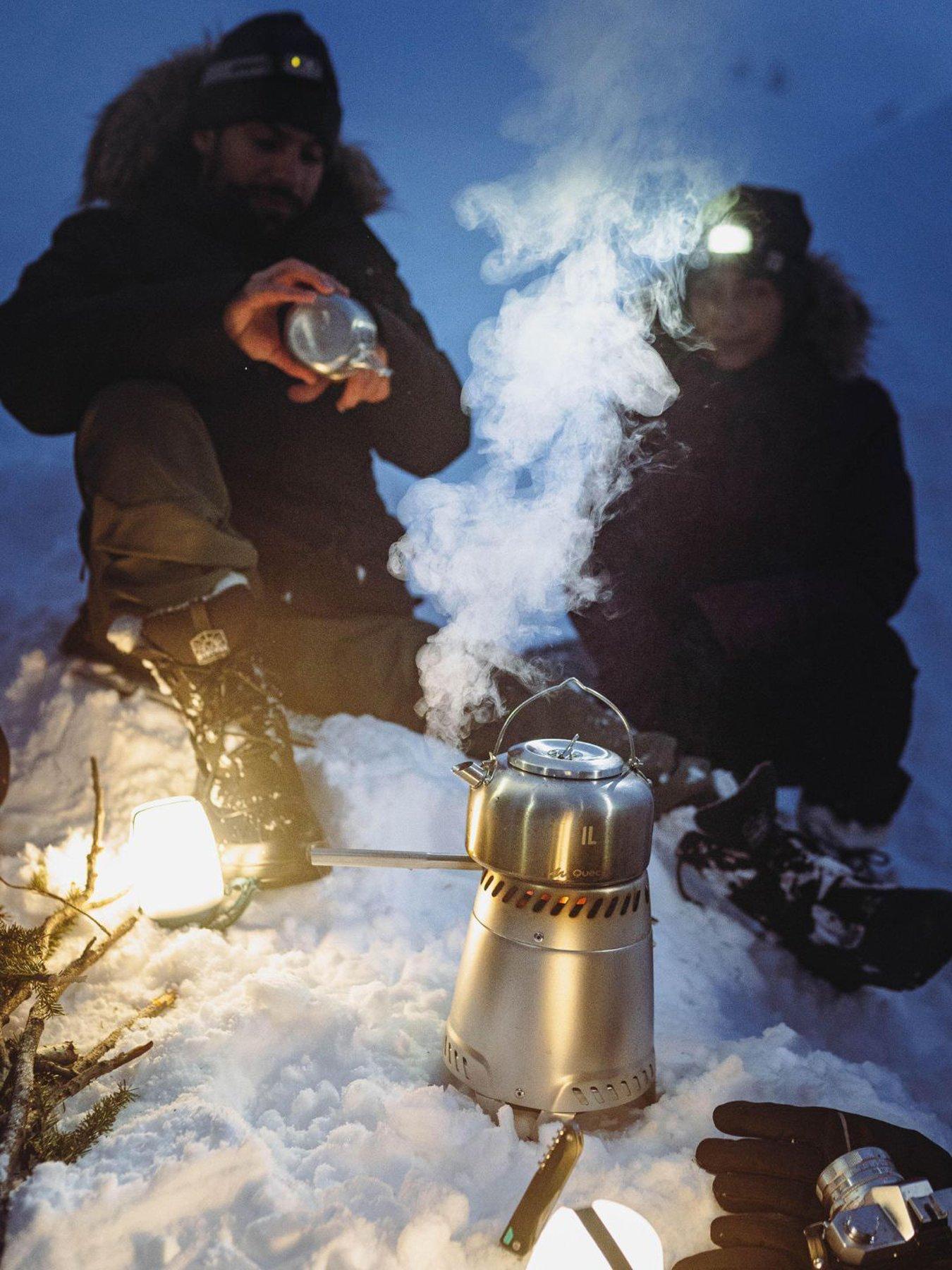  image of decathlon-1l-stainless-steel-kettle-500-for-camping-bivouacking-and-hiking