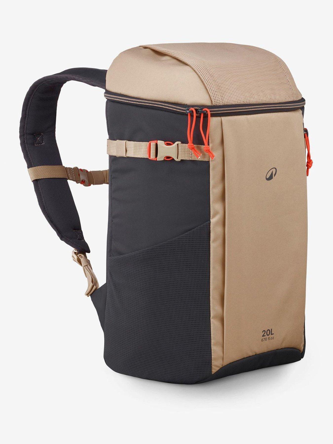 front image of decathlon-ice-backpack-100-20l-beige