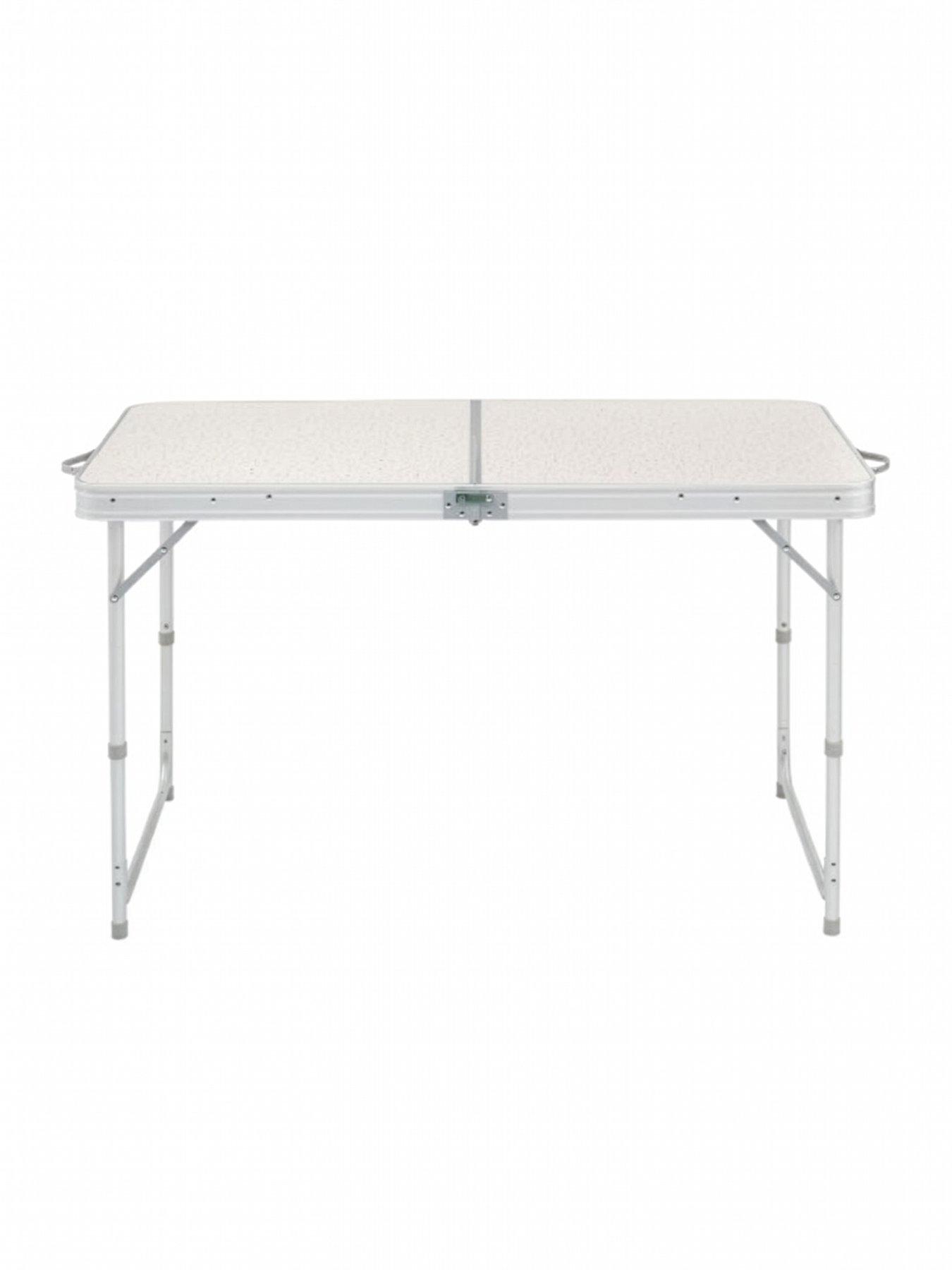Image 4 of 7 of Decathlon Table 4/6 People + 4 Seats Beige Table