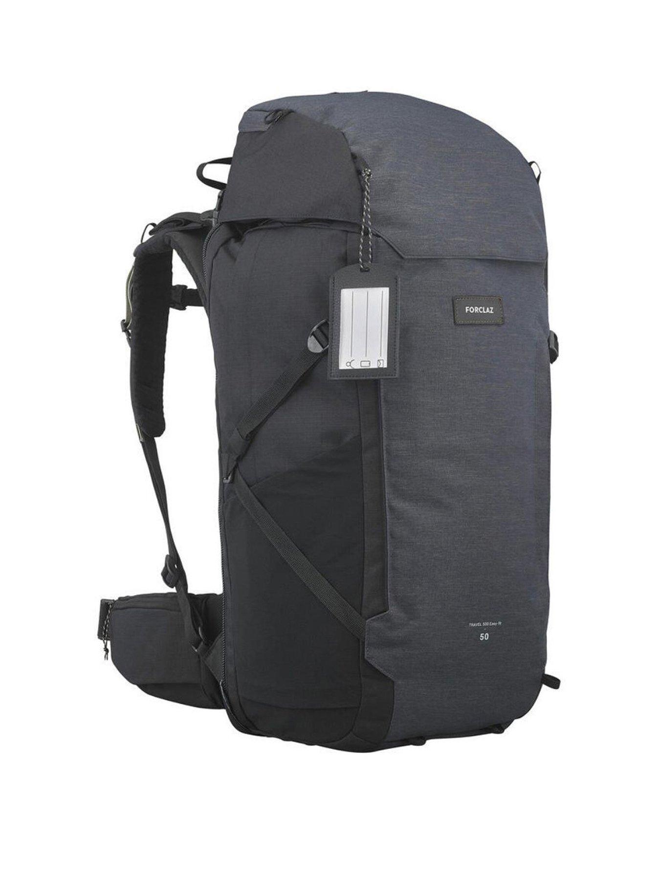Decathlon TRAVEL 900 M 50L BACKPACK BLACK