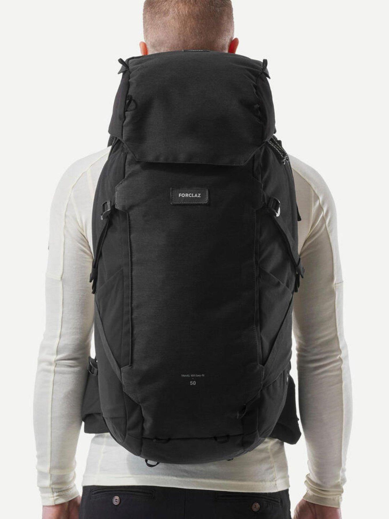Image 4 of 7 of Decathlon Travel 900 M 50L Backpack Black