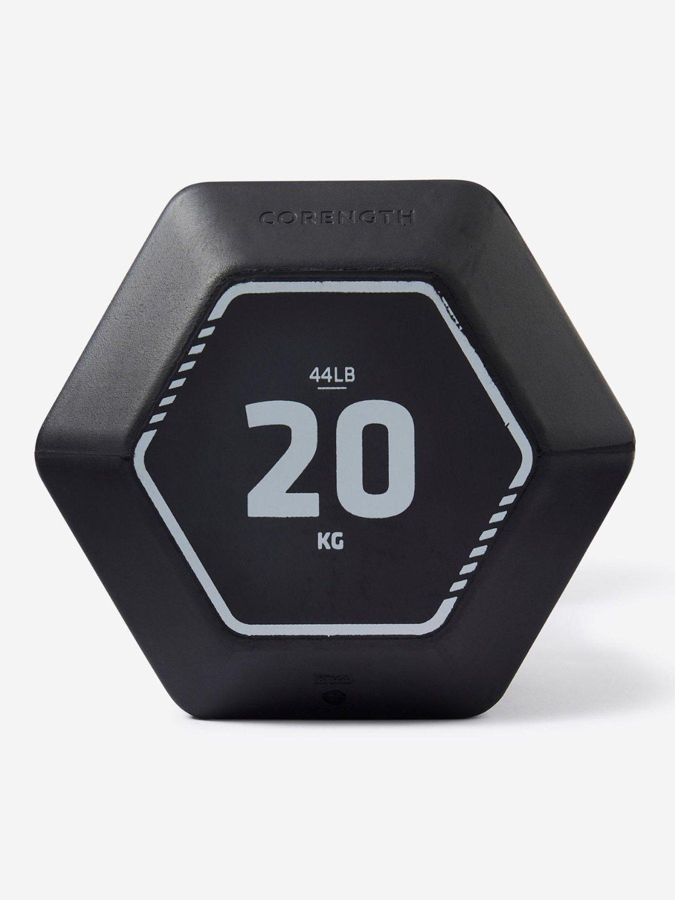  image of decathlon-hex-20kgnbspdumbbell