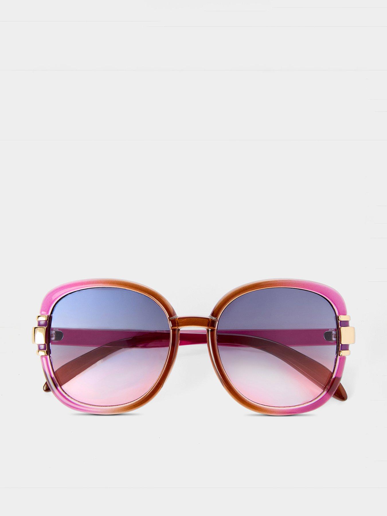 Joe Browns Sunset 70's Sunglasses - Purple
