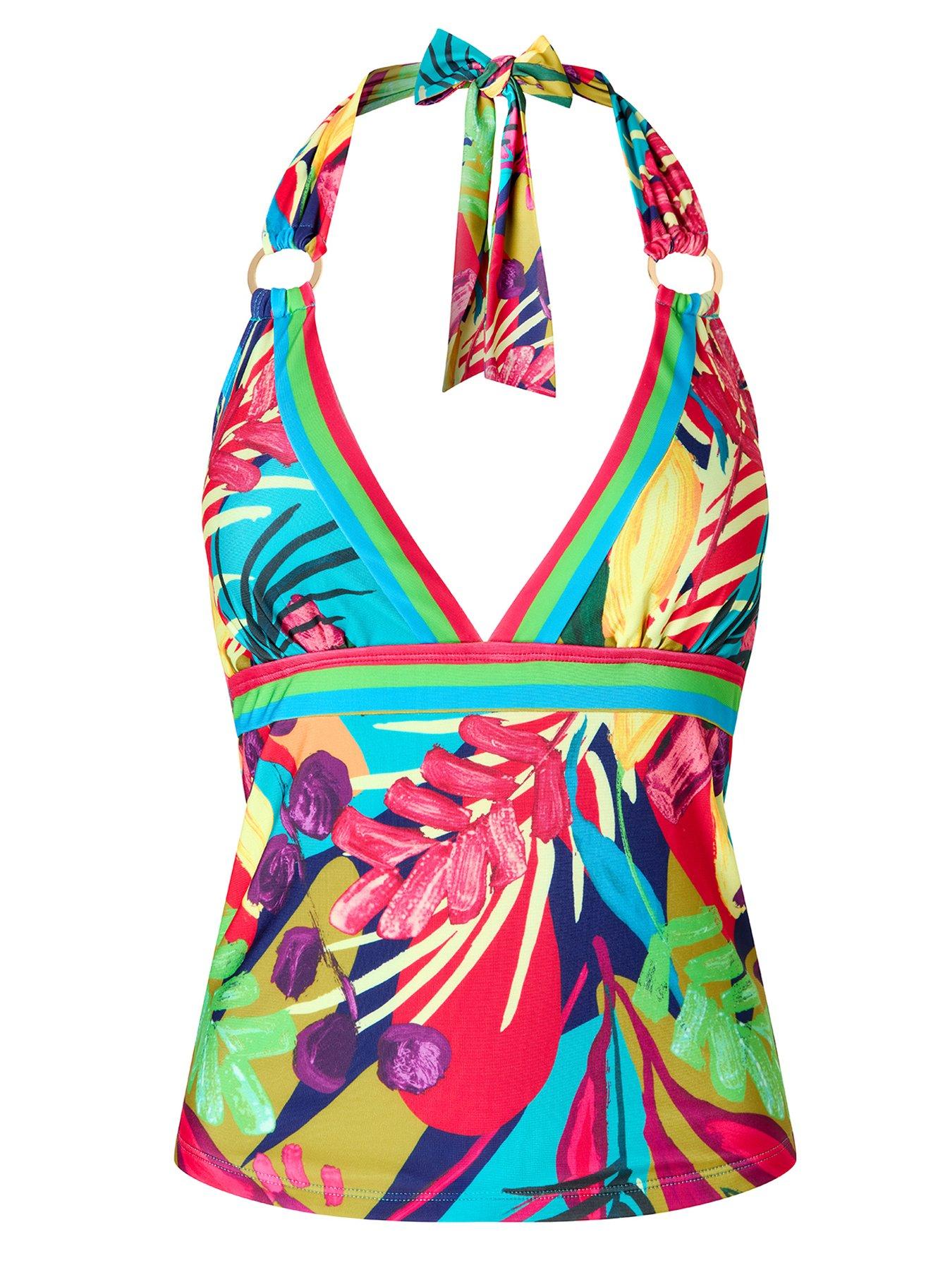 image of joe-browns-fixed-straps-swimsuit-green
