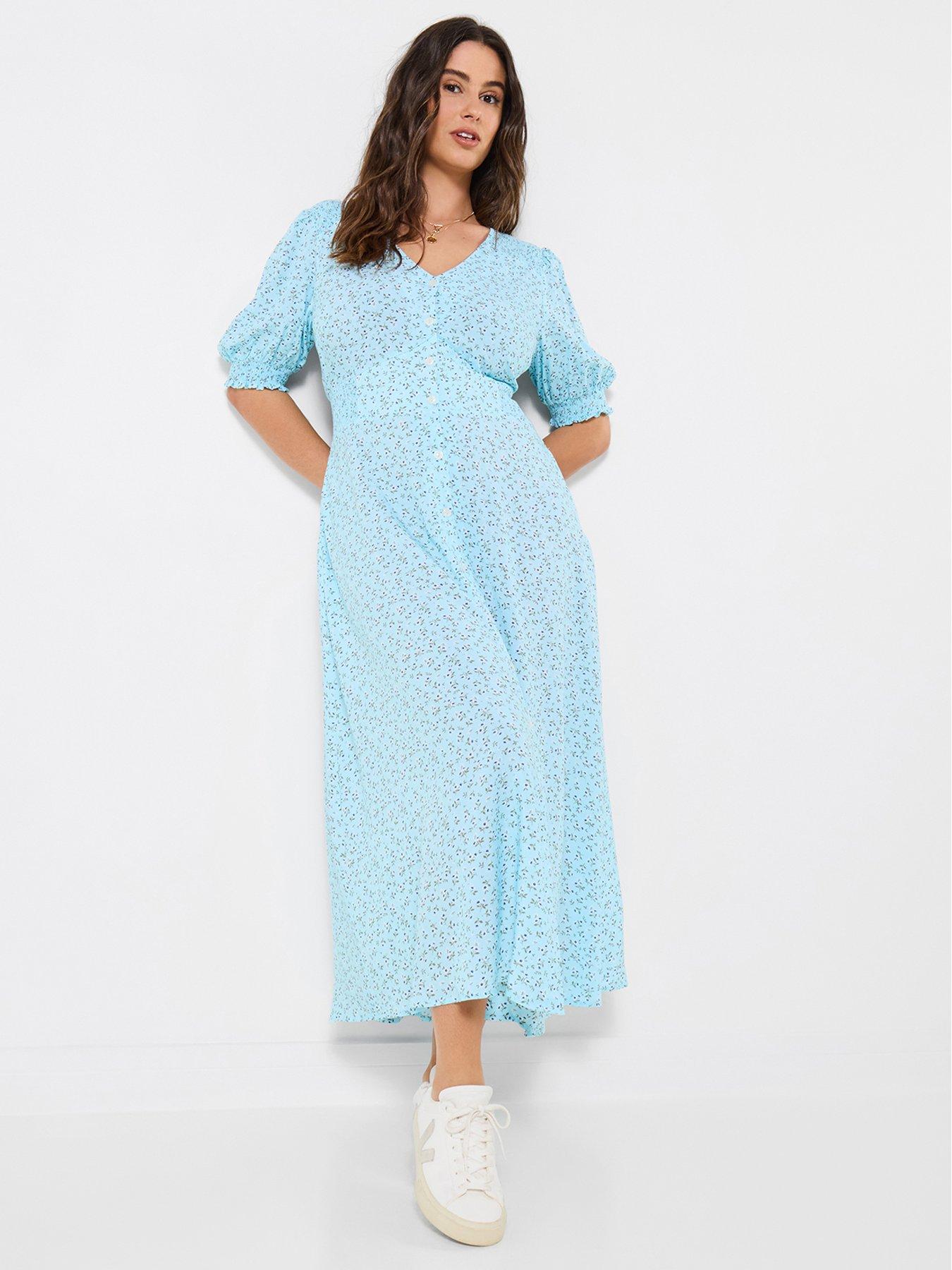 Image 1 of 5 of Joe Browns Daisy Ditsy Maxi Dress - Blue
