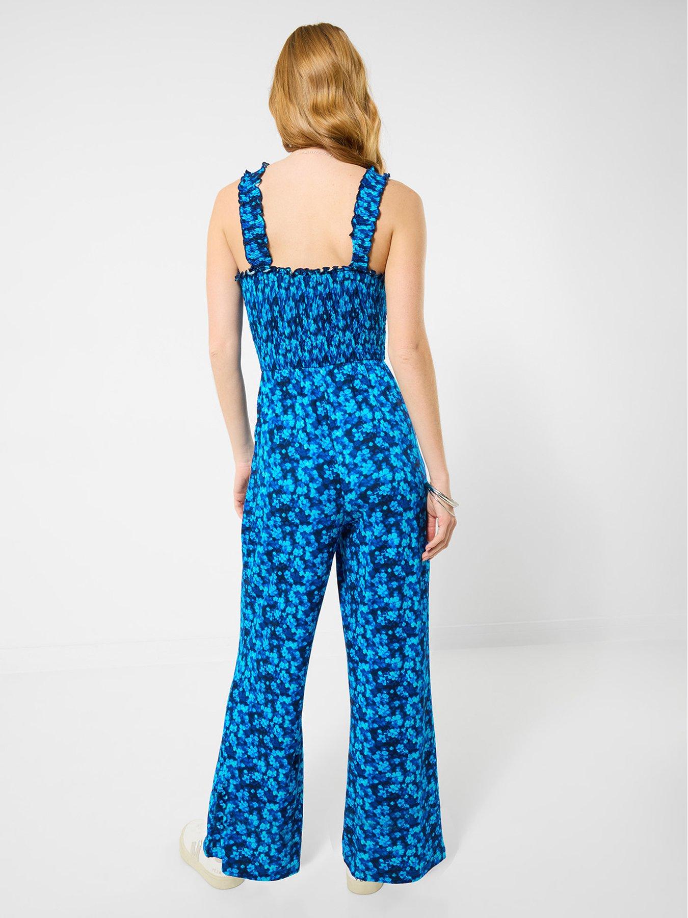 Image 2 of 5 of Joe Browns Fabulous Floral Jersey Jumpsuit - Blue