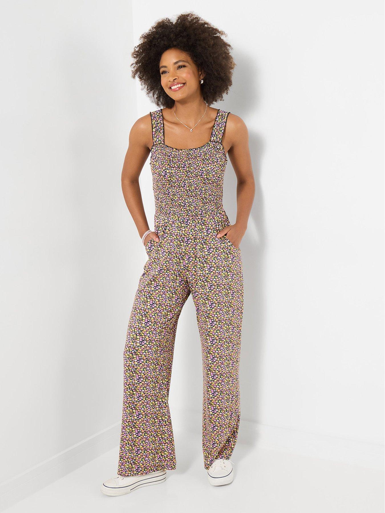Image 3 of 5 of Joe Browns Summer Days Jersey Jumpsuit - Black