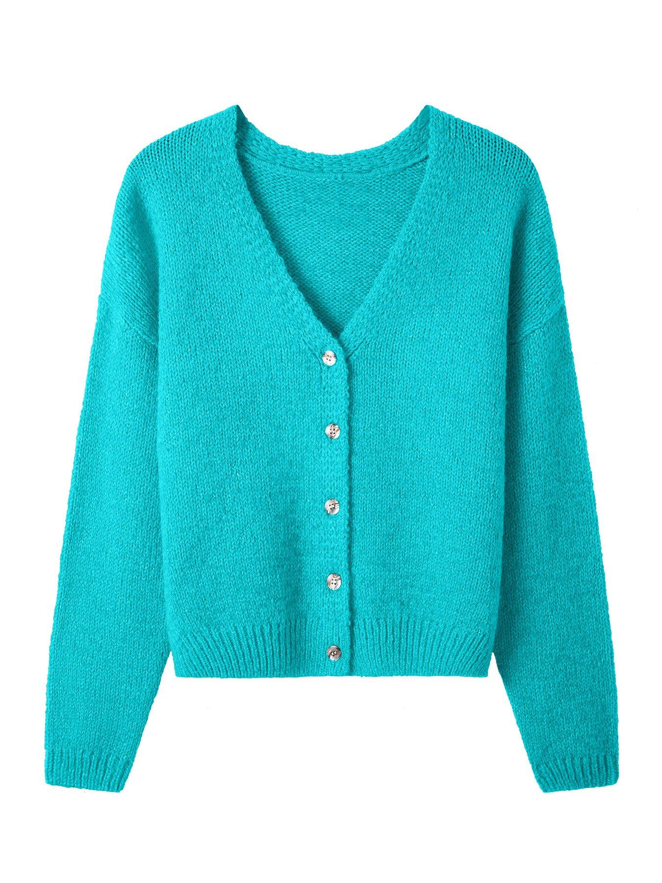 Image 5 of 5 of Joe Browns Celia V- Neck Cardigan - Blue