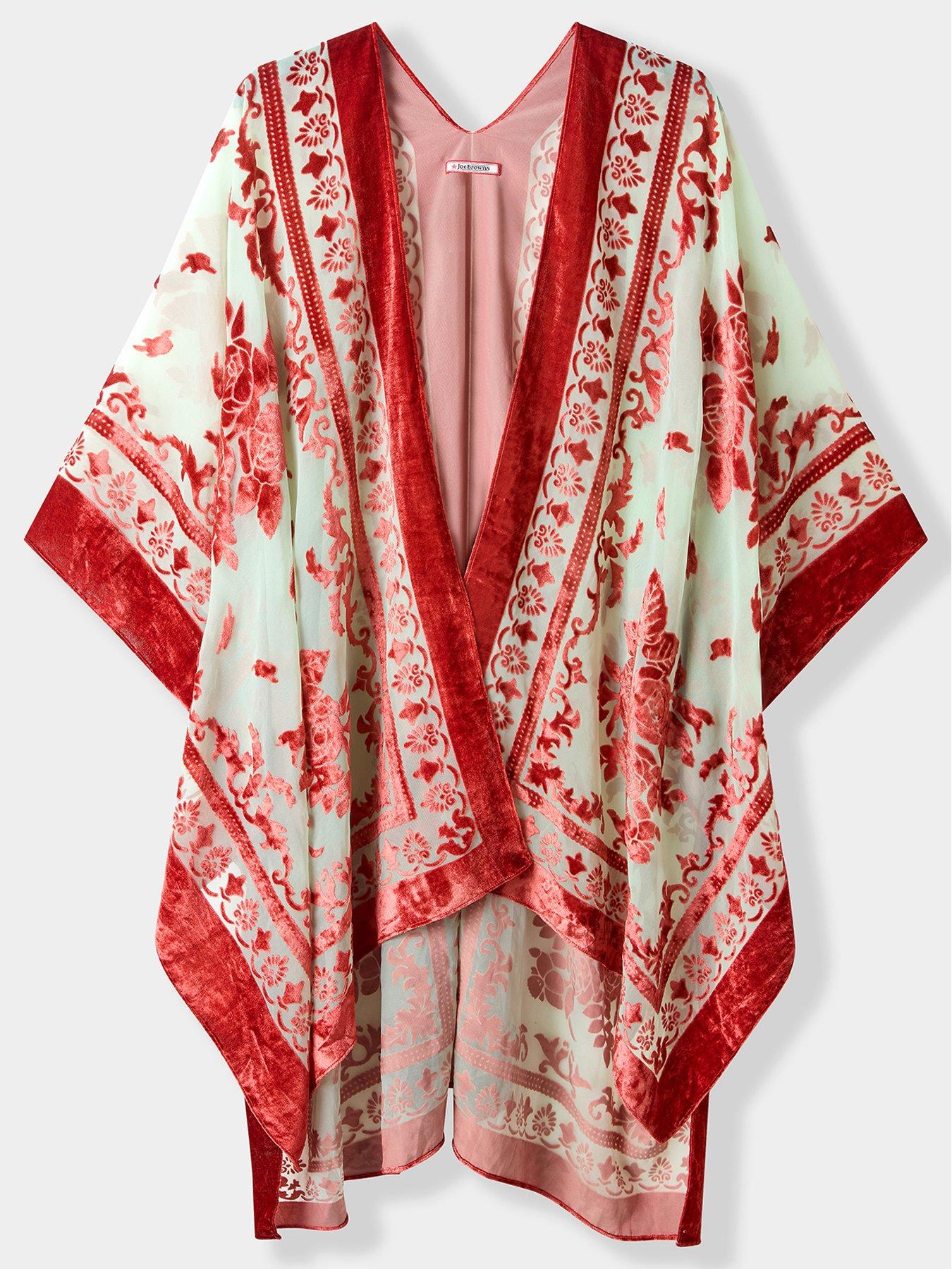 Image 2 of 3 of Joe Browns Goddess Devore Kimono - Multi